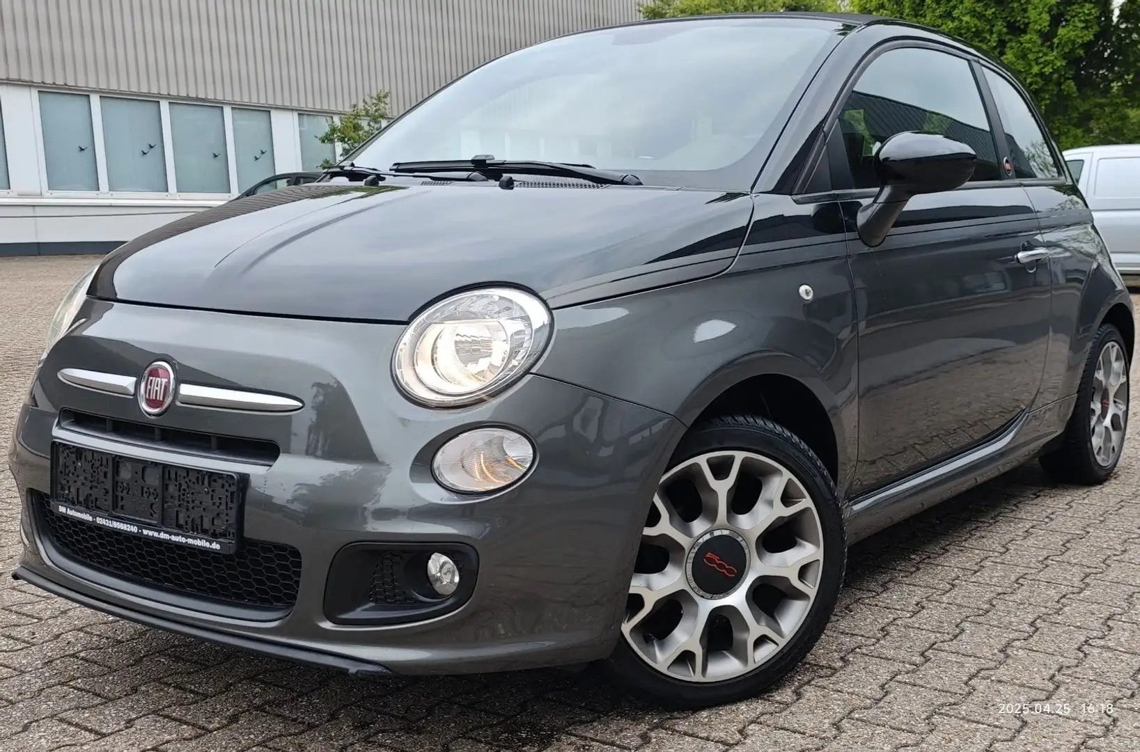 Fiat 500C 1.2 8V GQ Cabrio Grau - 1