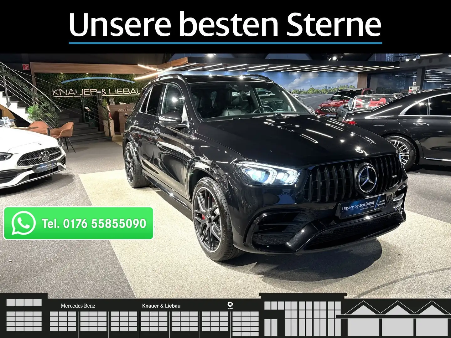 Mercedes-Benz GLE 63 AMG Mercedes-AMG GLE 63S 4M+ FAP*Memory*Pano*HUD*Burm Schwarz - 1