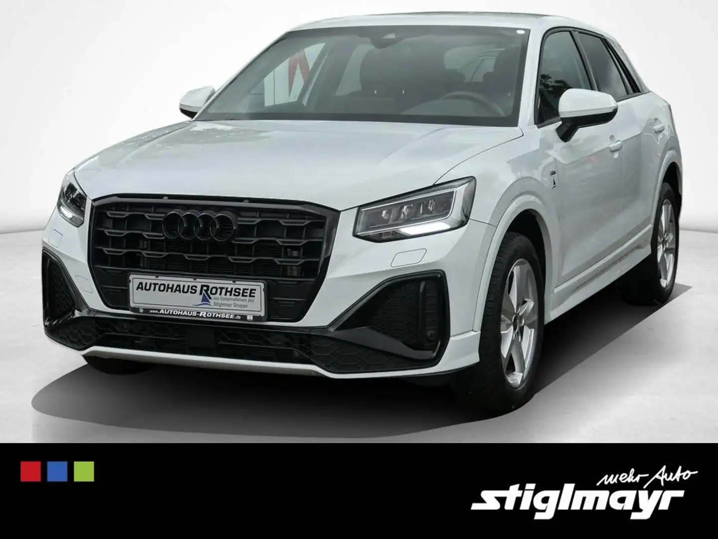 Audi Q2 35 TFSI S-tronic ACC+LED+NAVI+VC+Alu-17` Weiß - 1
