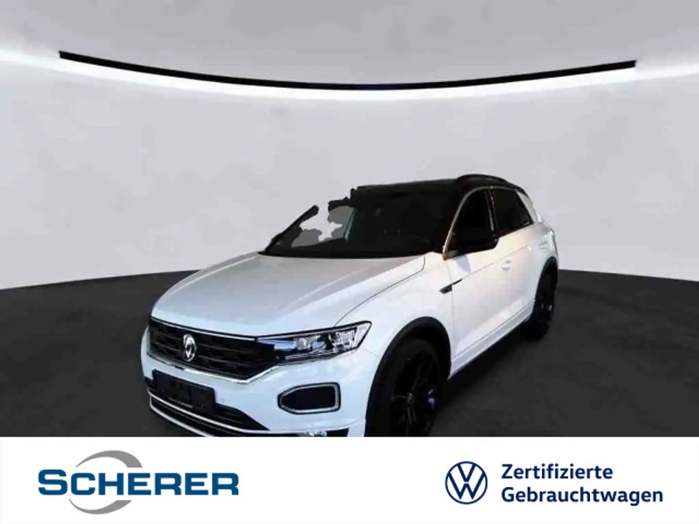 Volkswagen T-Roc R line 1.5 TSI DSG LED NAVI ACC RFK SHZ Weiß - 1