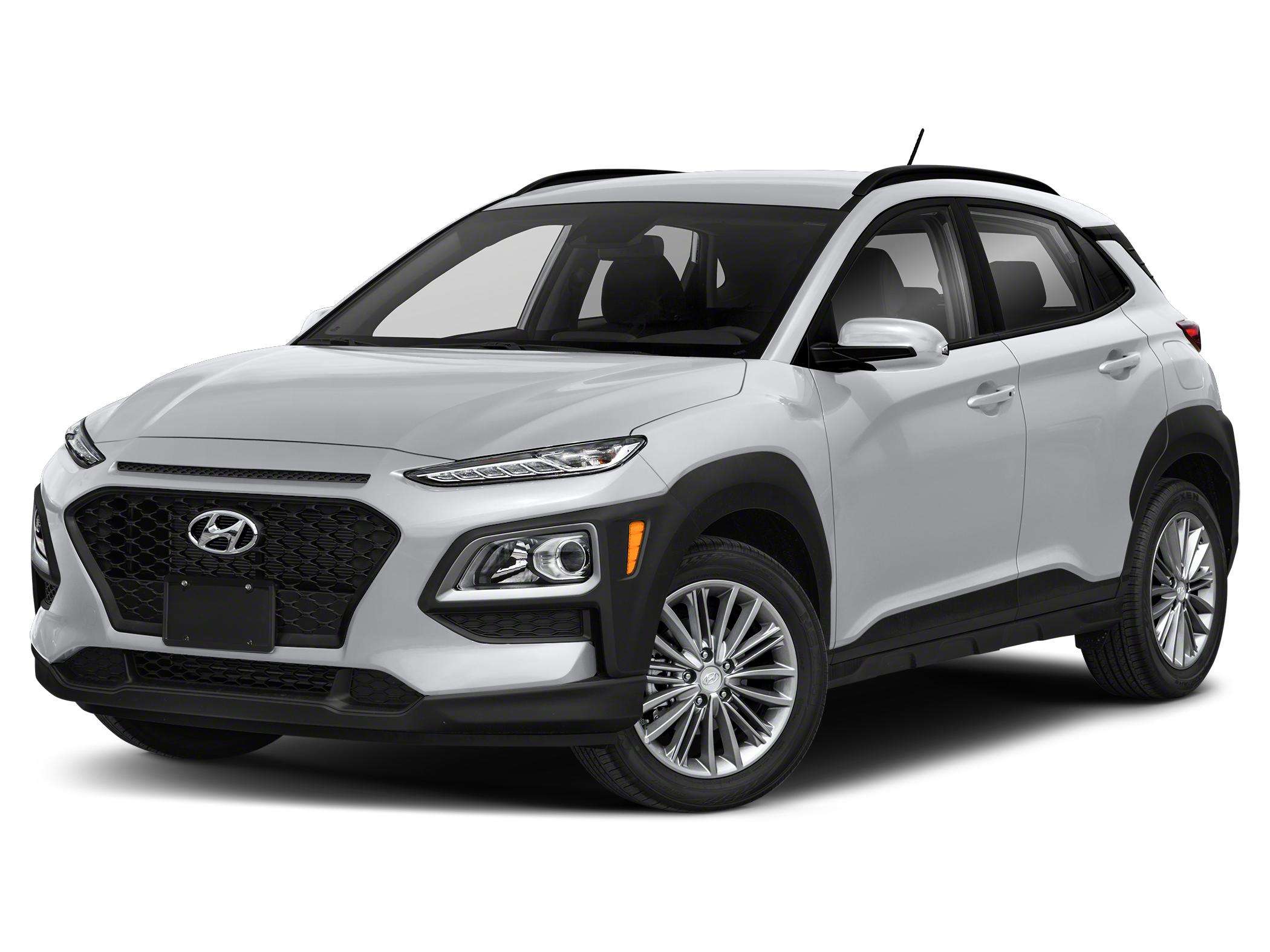 White 2018 Hyundai Kona SUV / Crossover  Automatic