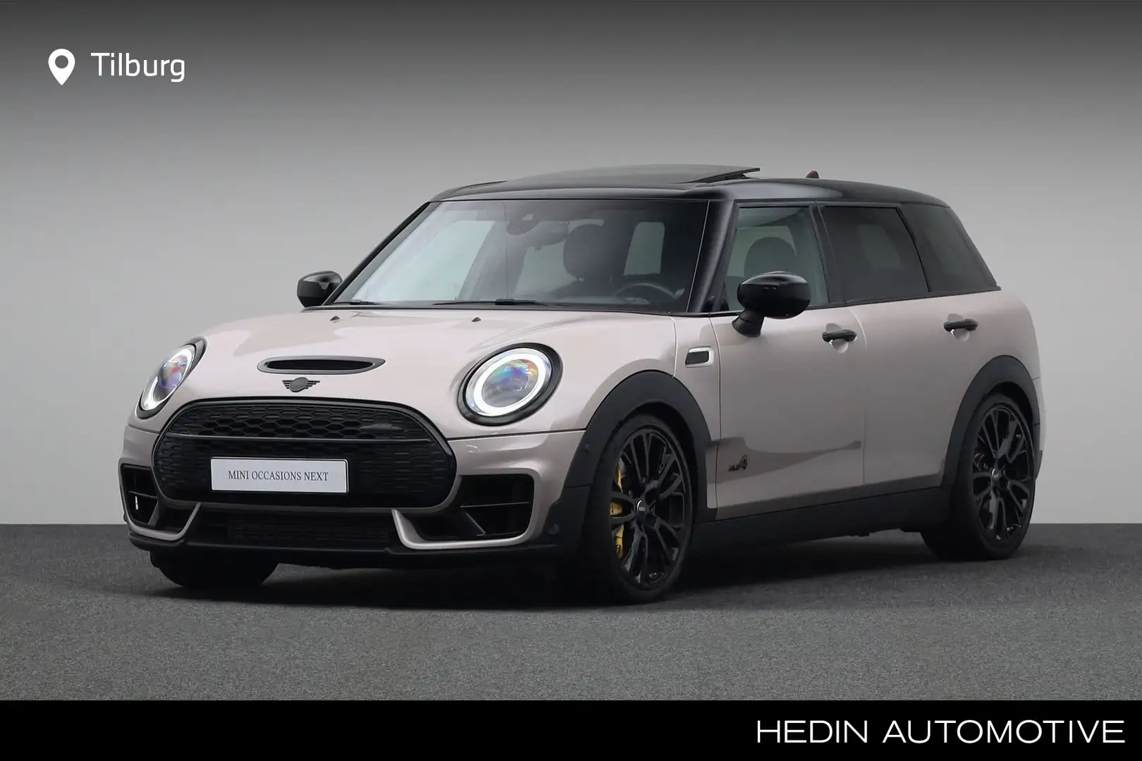 MINI John Cooper Works Clubman Mini 2.0 JCW ALL4 | Panoramdak | Head-Up Display | Grijs - 1
