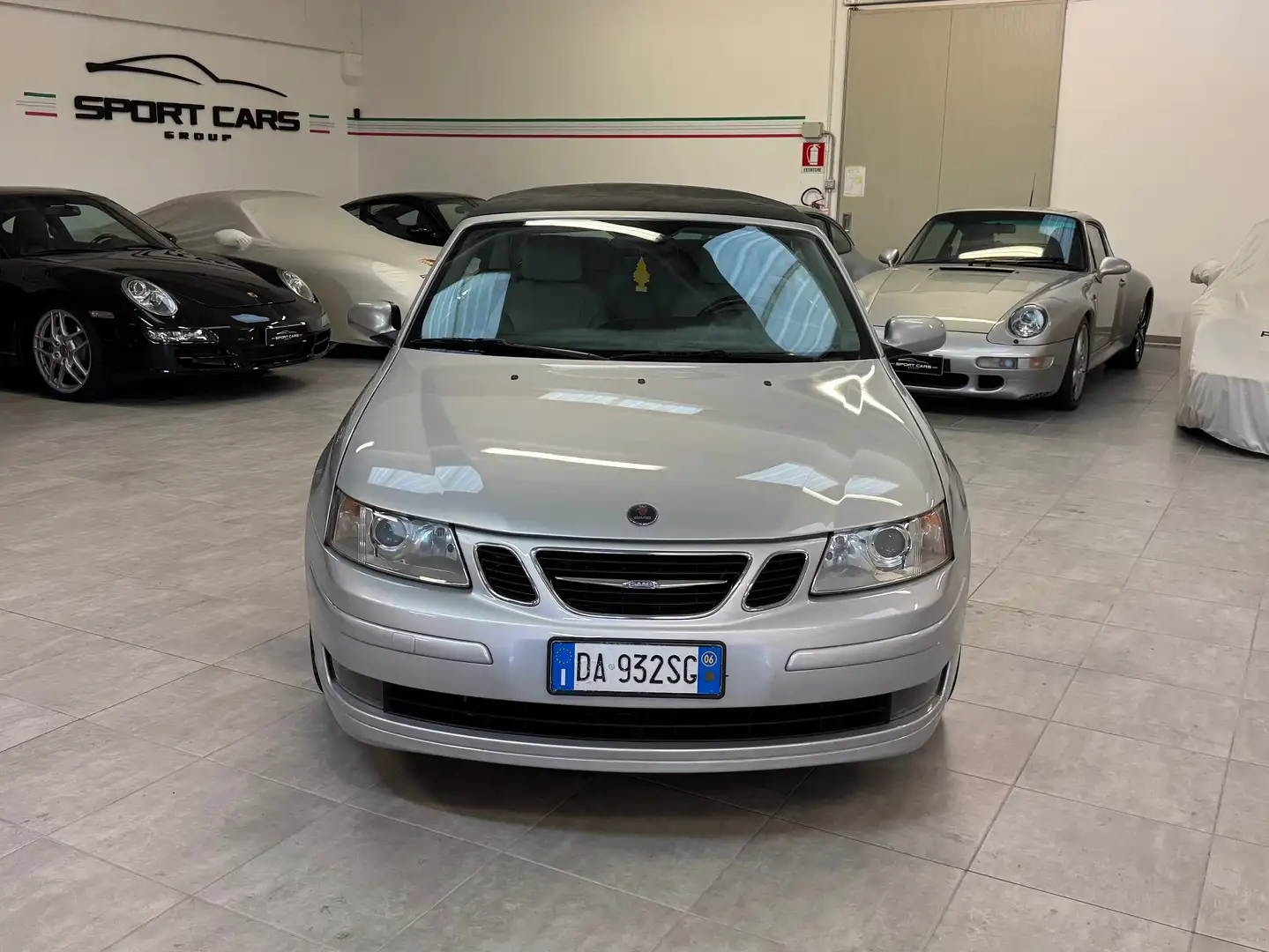 Saab 9-3 9-3 Cabrio 1.9 tid 16v Vector sentronic dpf Argento - 2