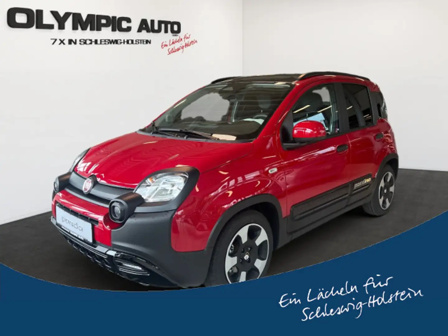 Fiat Panda Cross Hybrid 1.0 GSE PARKSENSOREN KLIMA BT Rot - 1