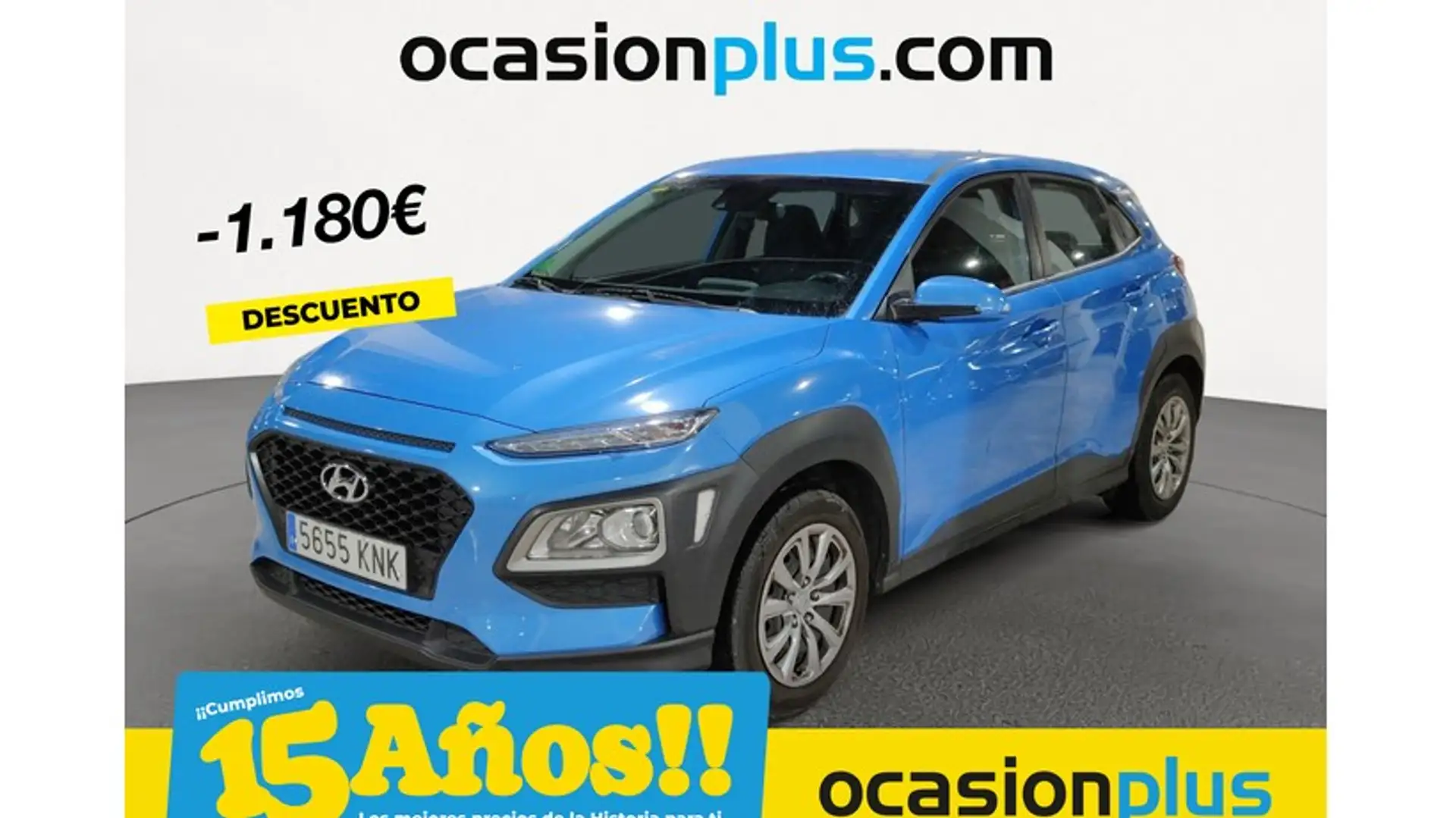 Hyundai KONA 1.0 TGDI Essence 4x2 Bleu - 1