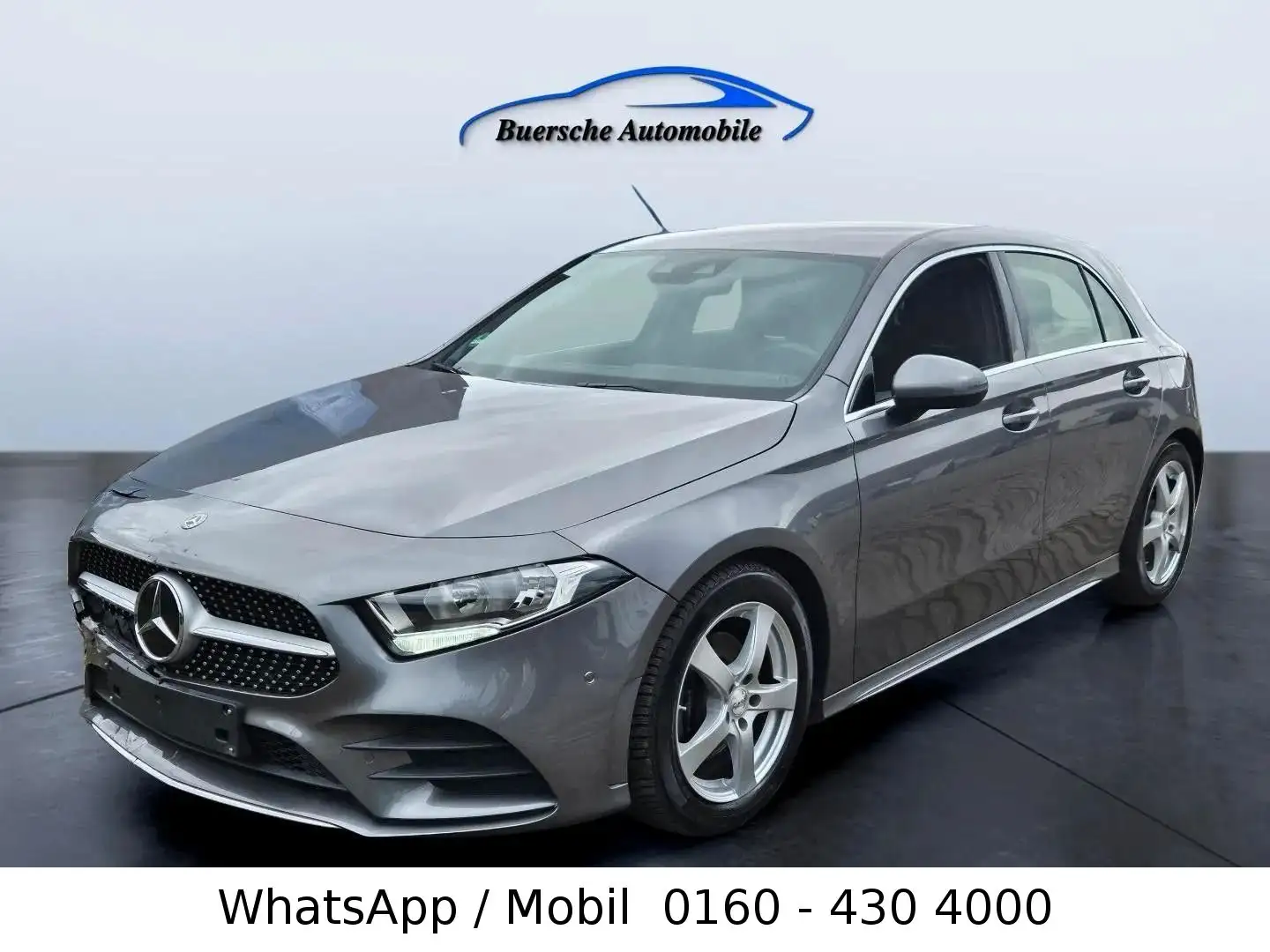 Mercedes-Benz A 200 A -Klasse A 200 Automatik AMG Leder MBUX Gris - 1