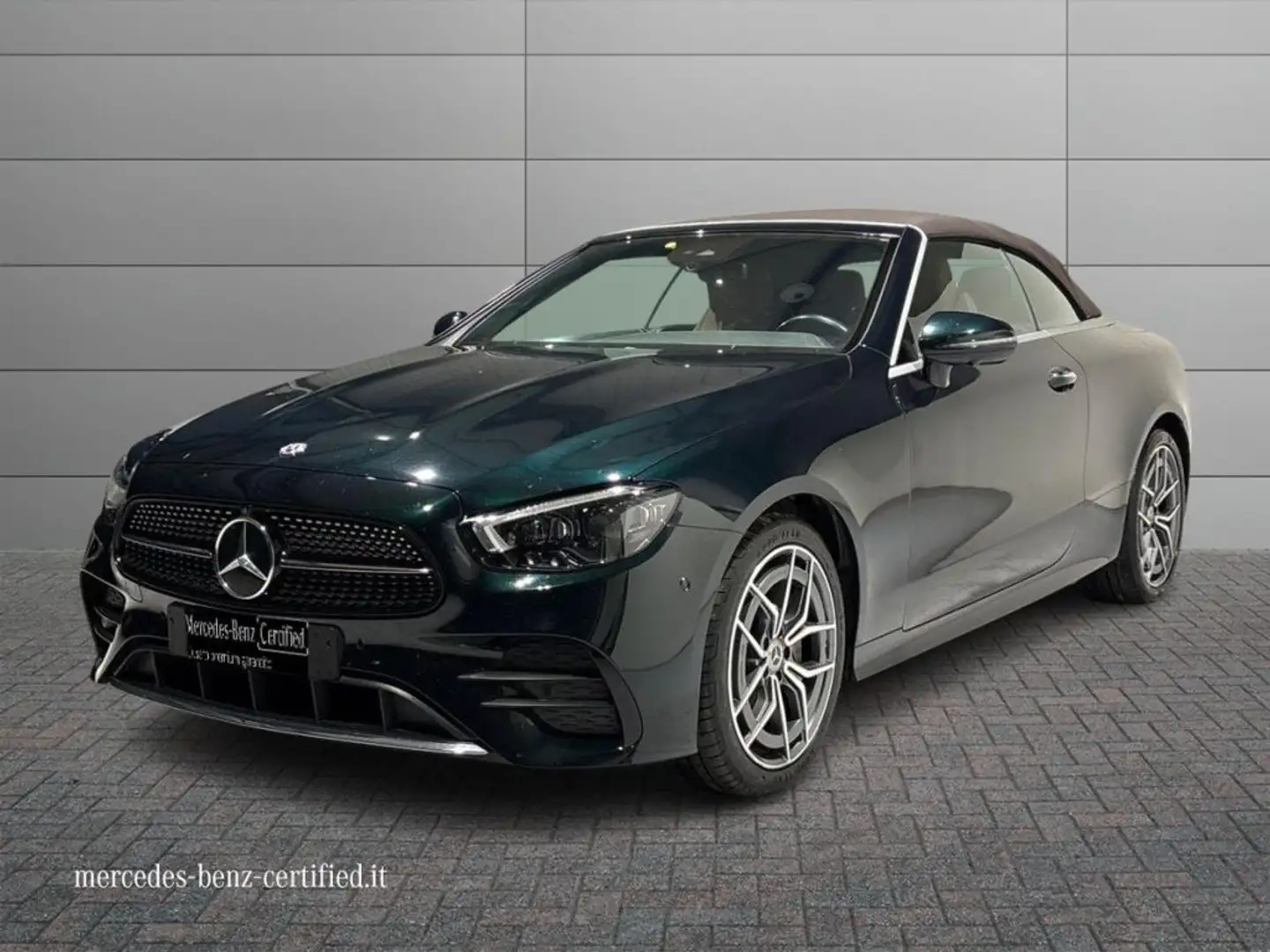 Mercedes-Benz E 220 d Auto 4Matic Cabrio Premium Plus Verde - 1