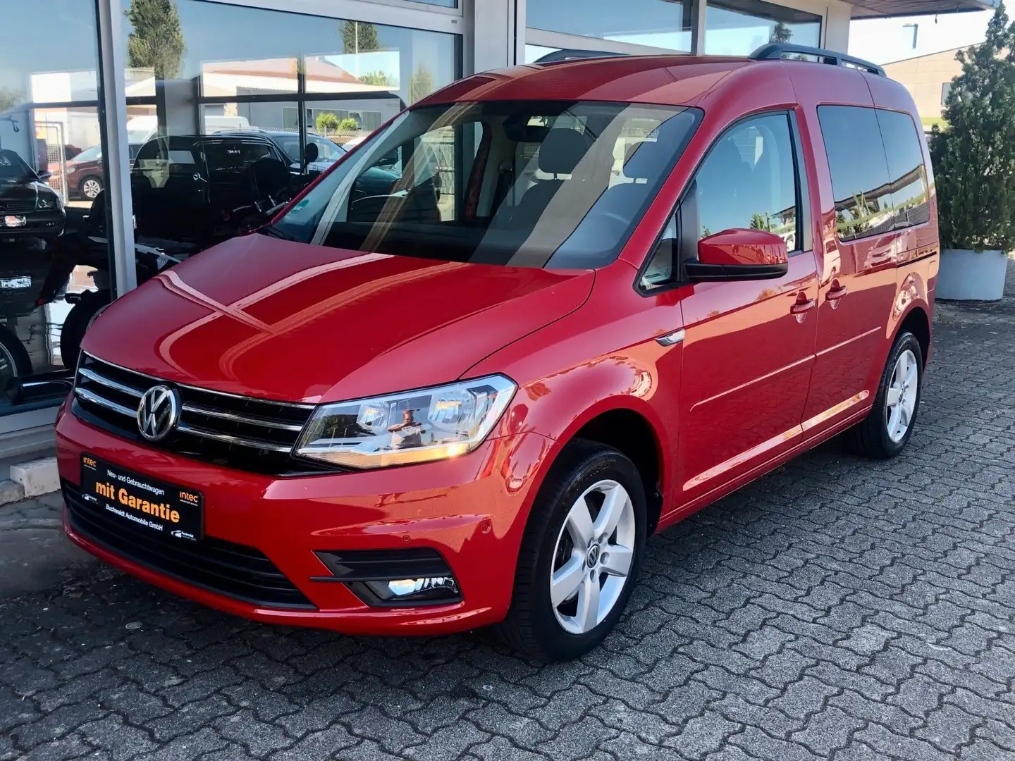 Volkswagen Caddy 1.4 TSI DSG Comfortline Rollstuhl Lifter Rood - 1