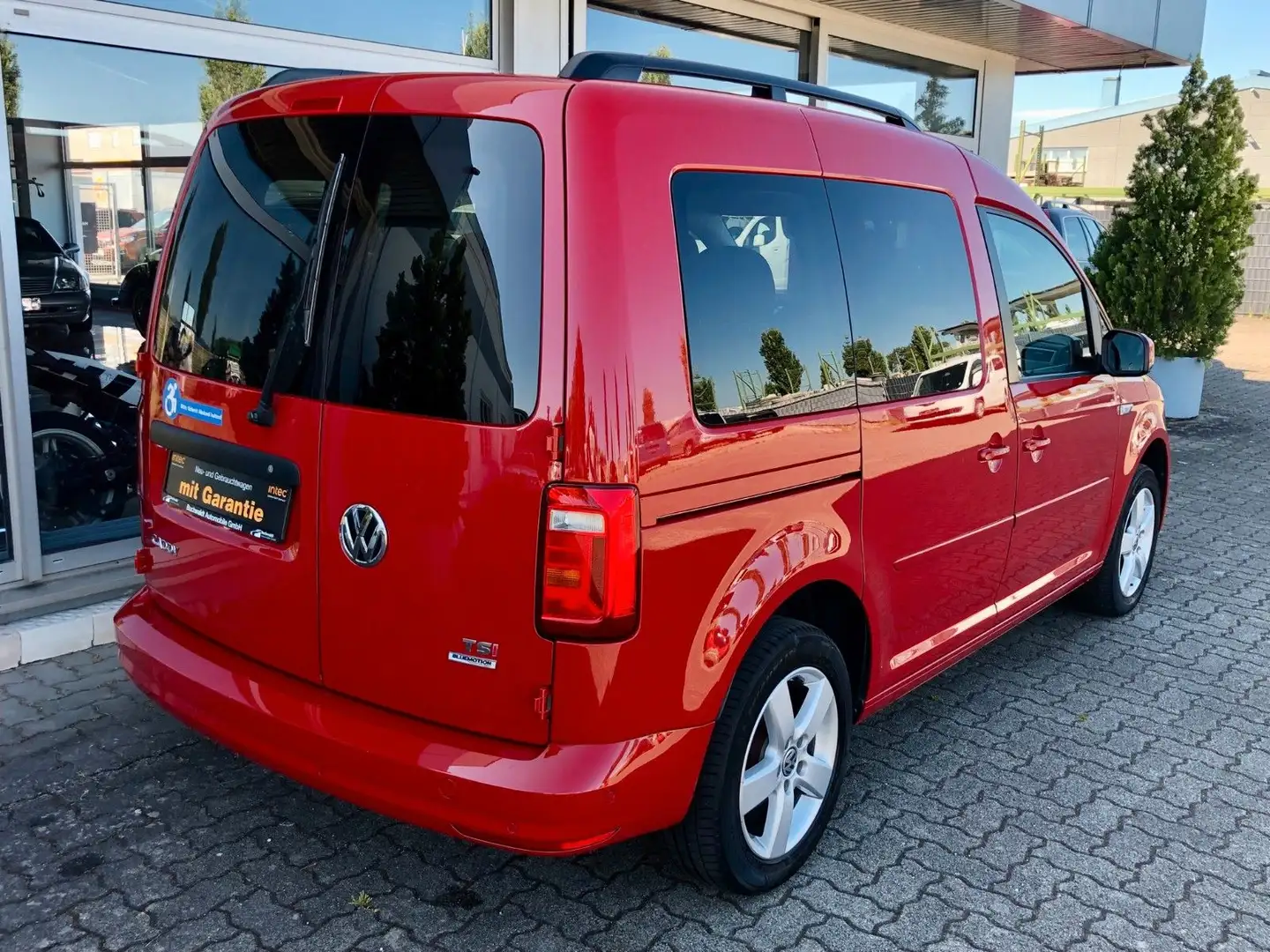 Volkswagen Caddy 1.4 TSI DSG Comfortline Rollstuhl Lifter Rood - 2