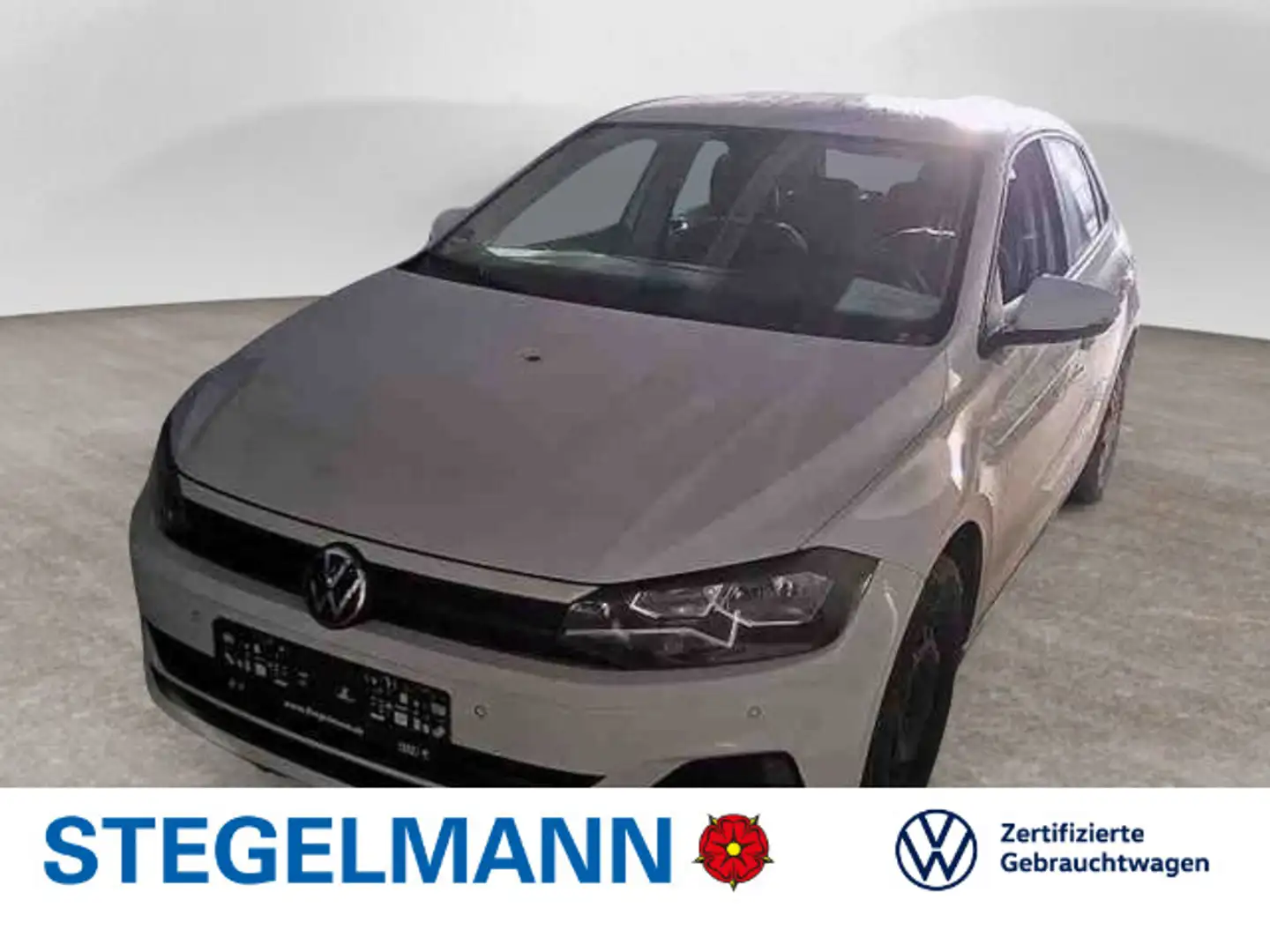 Volkswagen Polo VI 1.0 Trendline *Klima*App-Connect*Sitzhei Weiß - 1