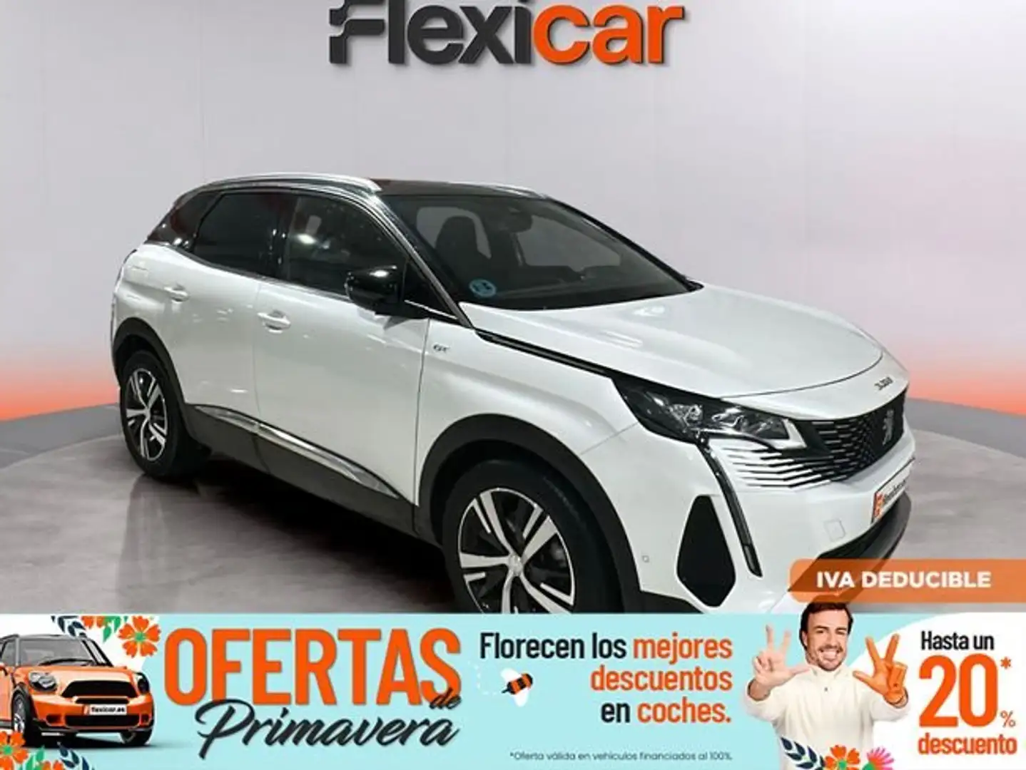 Peugeot 3008 1.2 PureTech 96KW S&S Active Pack EAT8 Weiß - 1