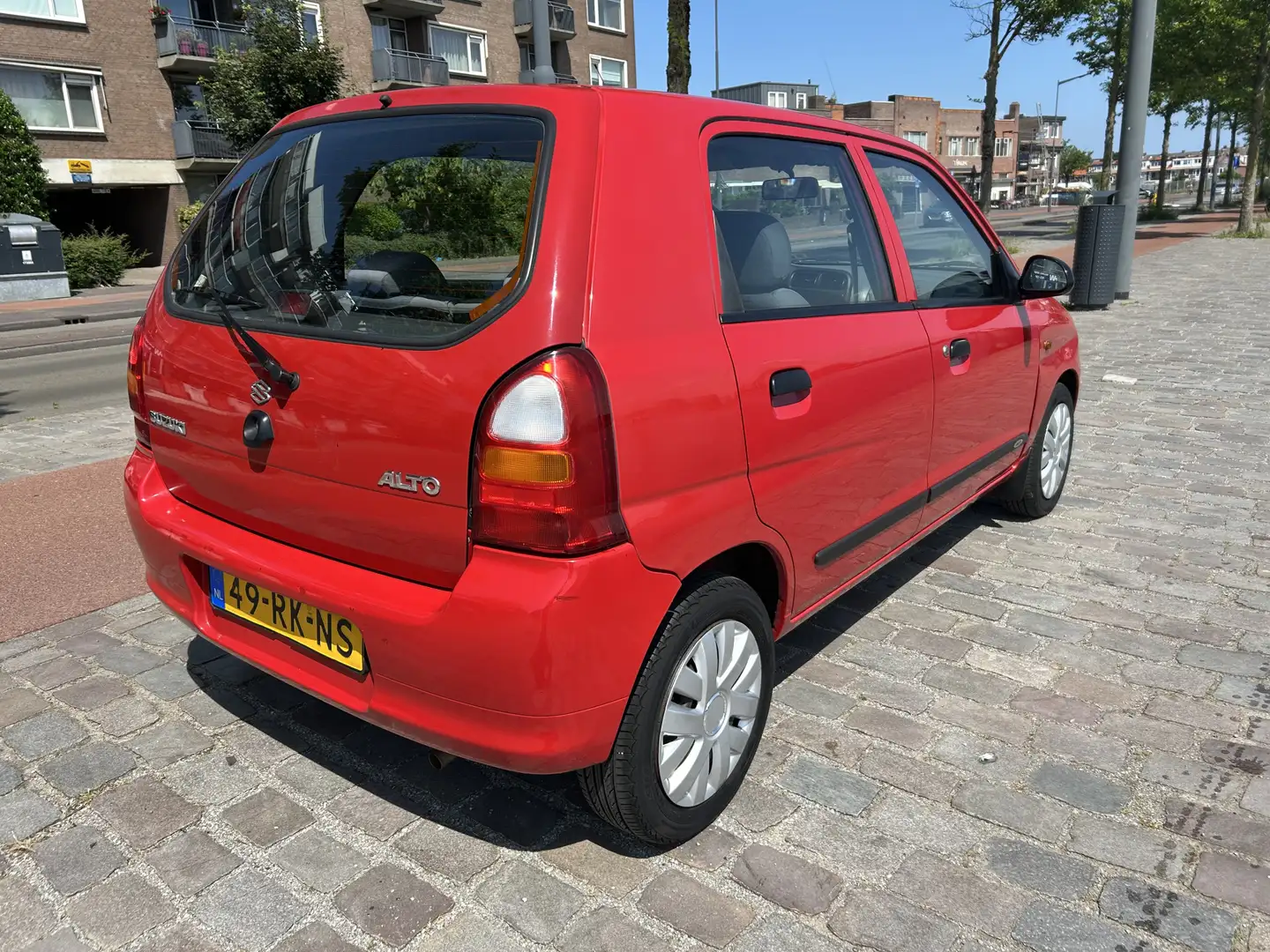 Suzuki Alto 1.1 GLX Spirit stuurbekr nwe apk 94.000 km! Rosso - 2