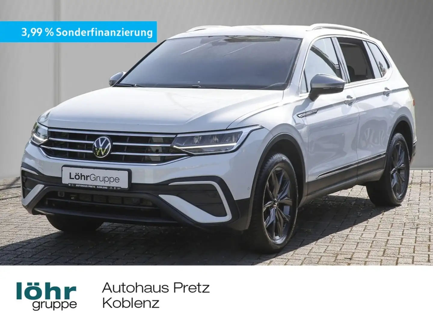 Volkswagen Tiguan Allspace 2.0 TDI DSG 4M Move 7Si., AHK, RFK, ACC, Navi.,... Weiß - 1
