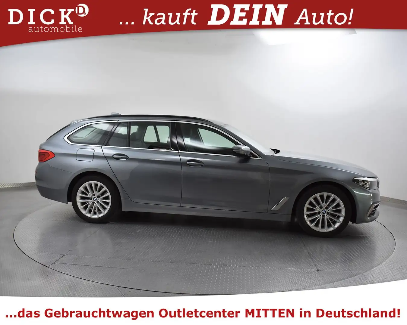 BMW 520 d xD To Luxury Line NAVI+LED+SHZ+KAM+LC+AHK+M Blue - 2