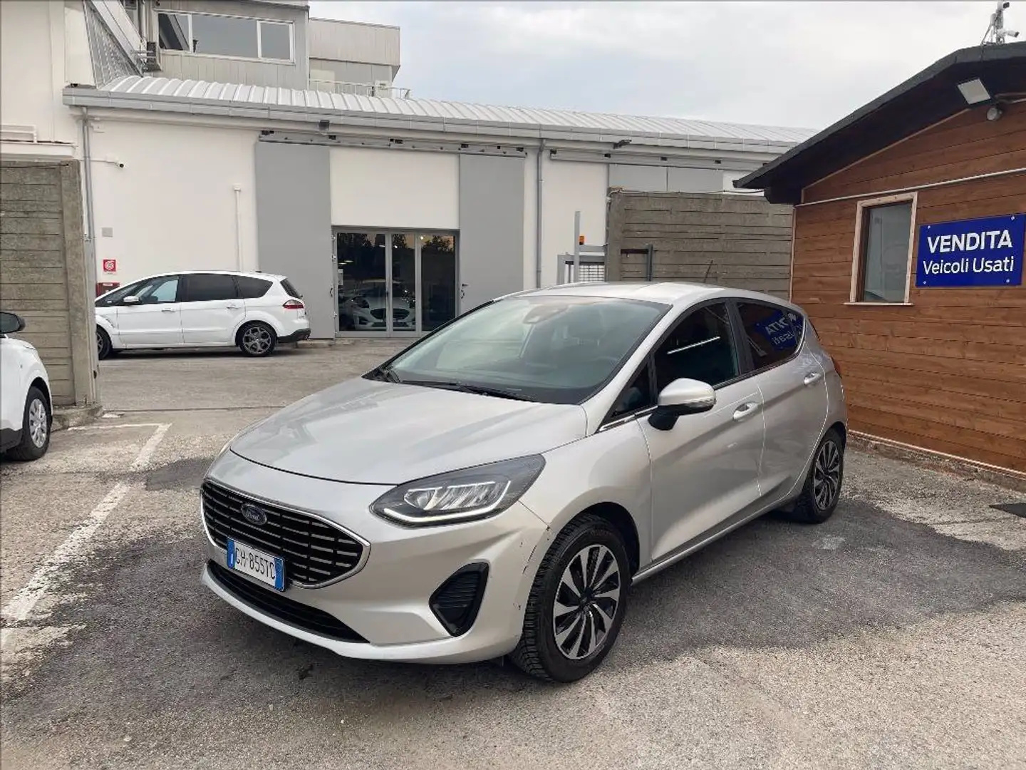 Ford Fiesta 5p 1.0 ecoboost h Titanium 125cv Grigio - 1
