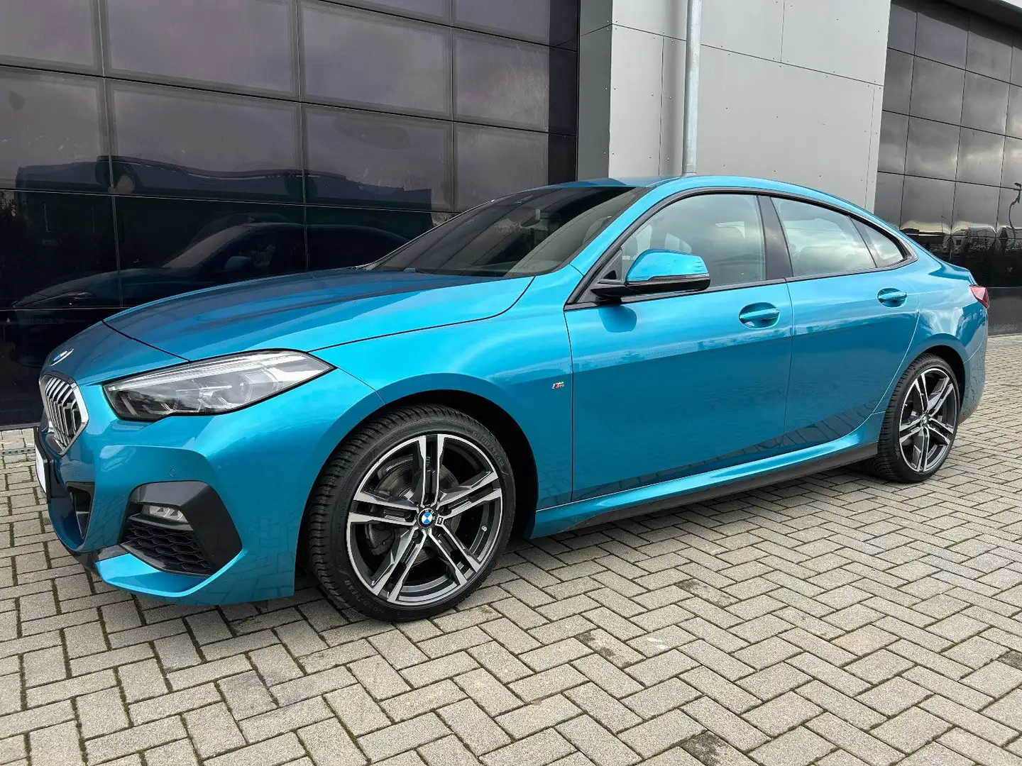 BMW 218i Gran CoupeM Sport|2.Hd.|el.Sitz|Nav|Apple Blau - 1
