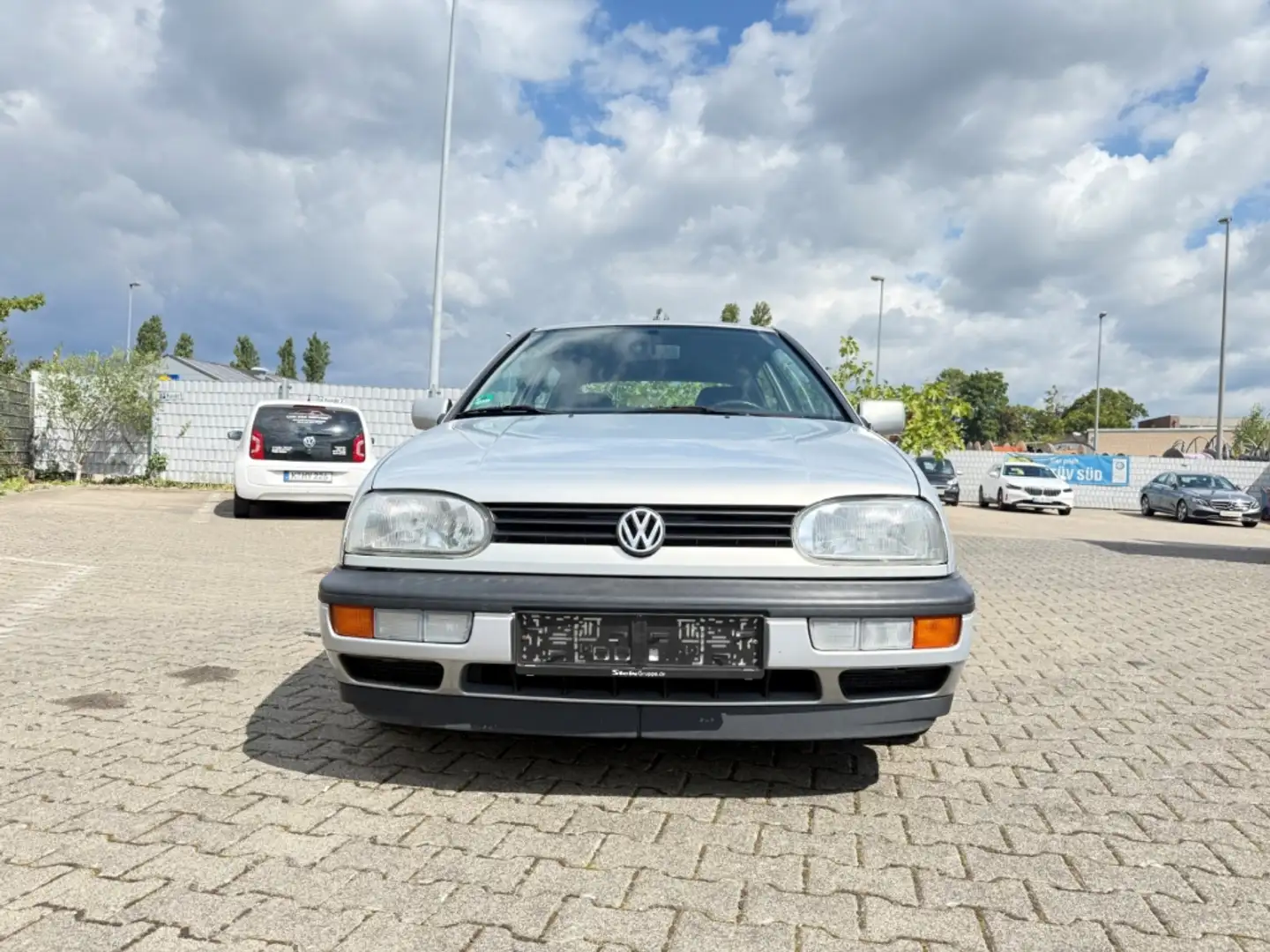 Volkswagen Golf III GL AUTOMATIK GA el.SP teilb.Rücksb Lederlenkra Silber - 2