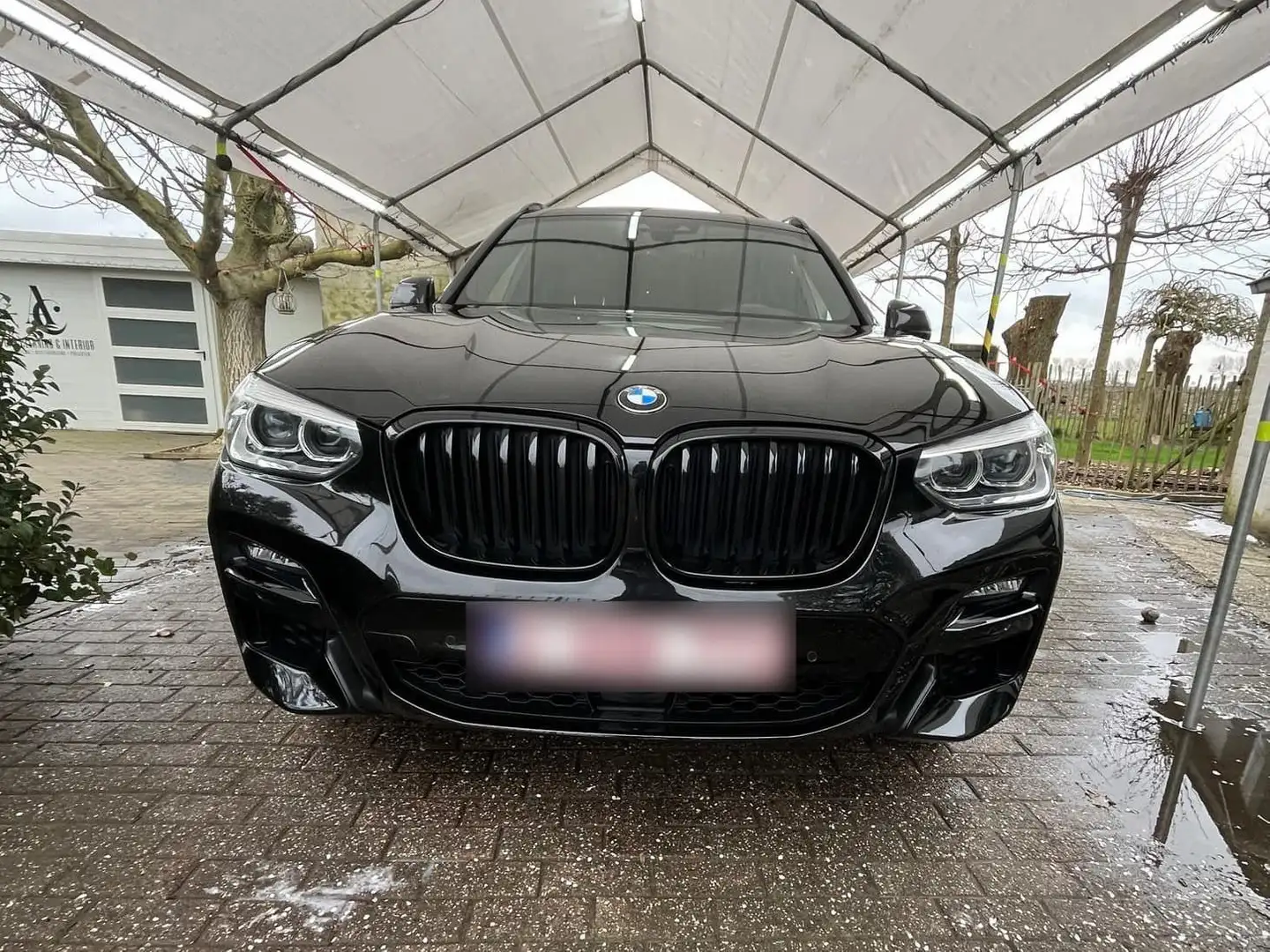 BMW X3 M X3 M40d Zwart - 1