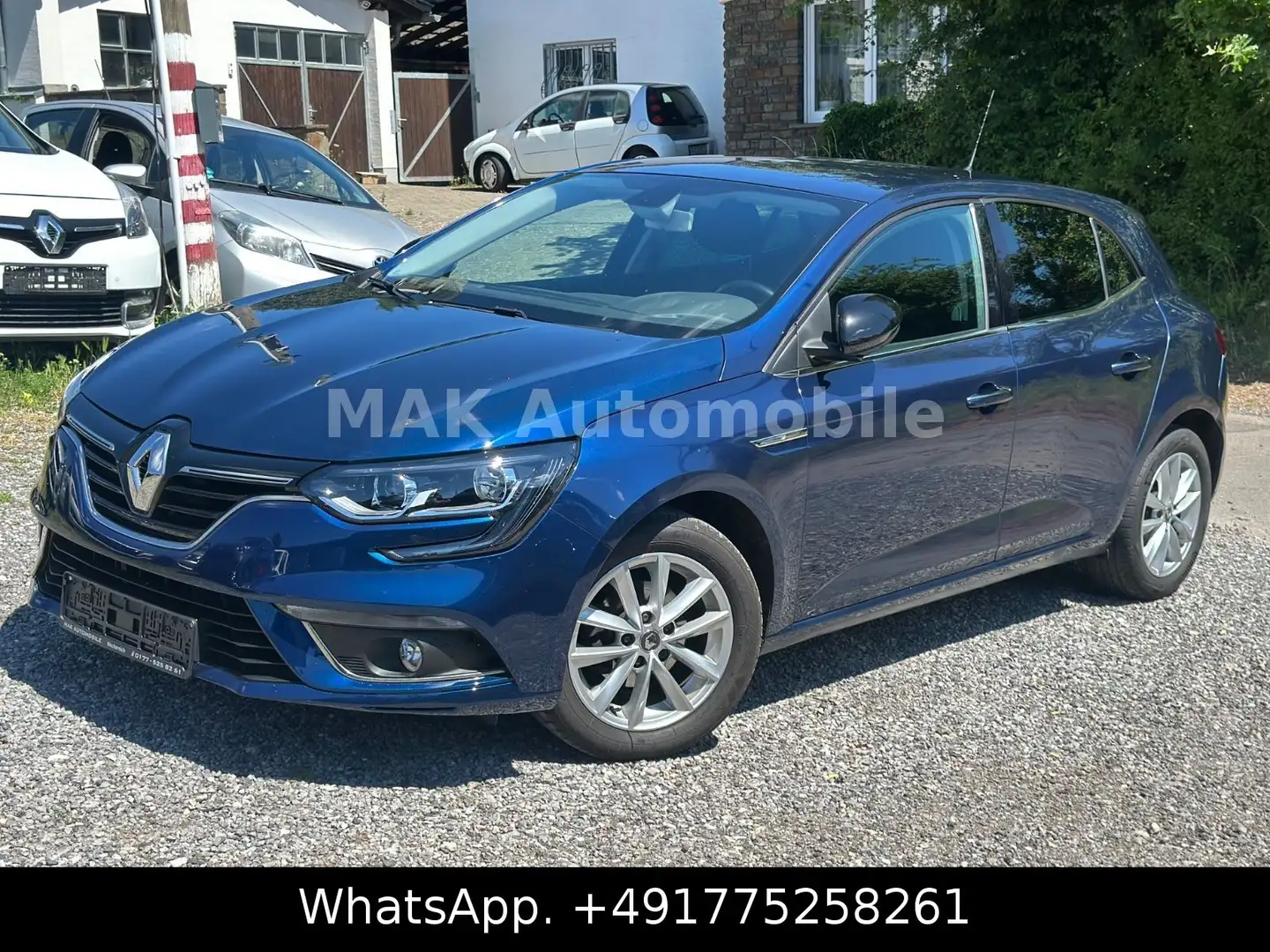 Renault Megane IV Lim. 5-trg. Klima,Navi,Euro6 Blu/Azzurro - 1