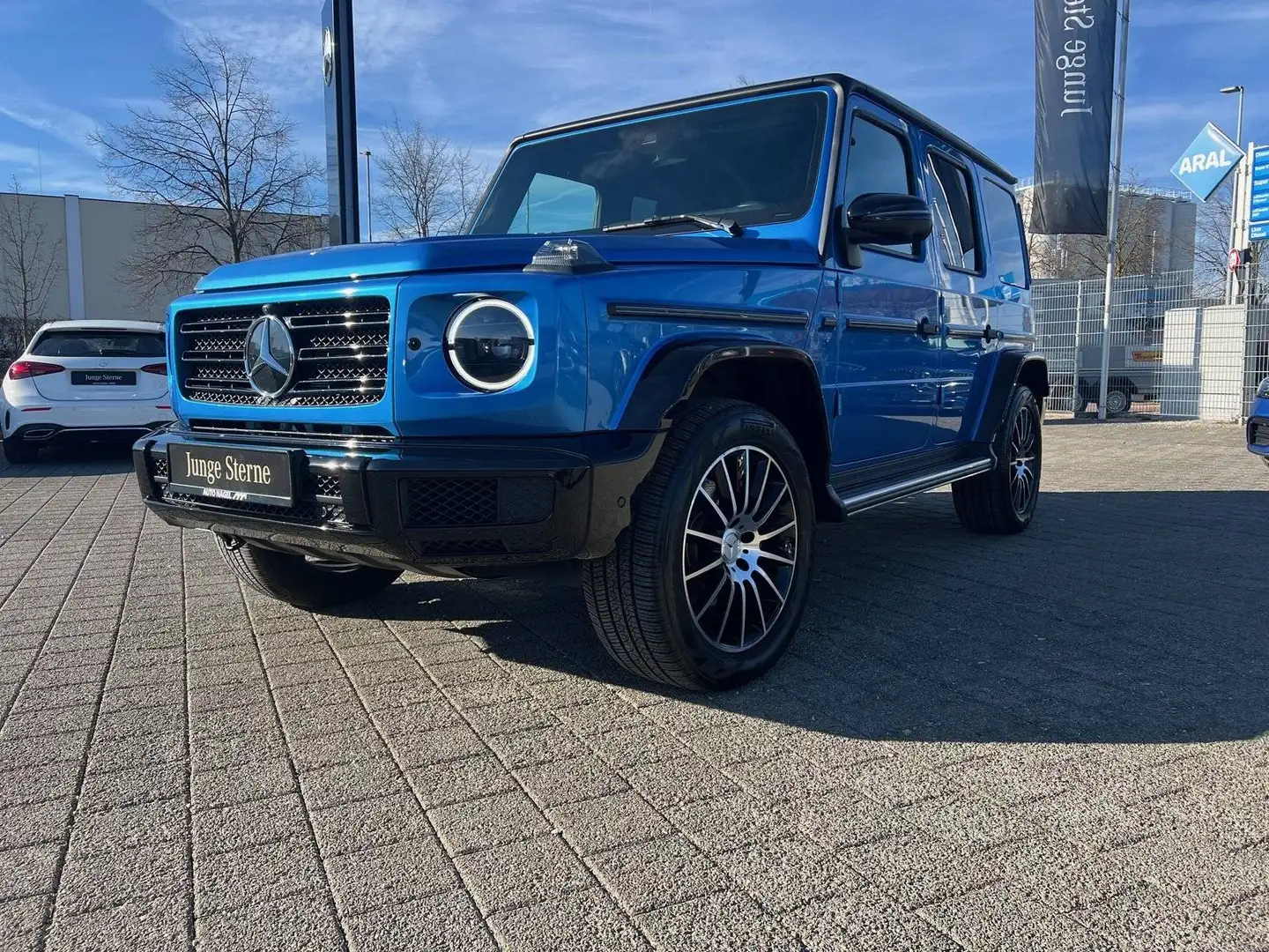 Mercedes-Benz G 400 d AMG*Superior*360*DISTR*AHK*Night*MBeam* Niebieski - 2