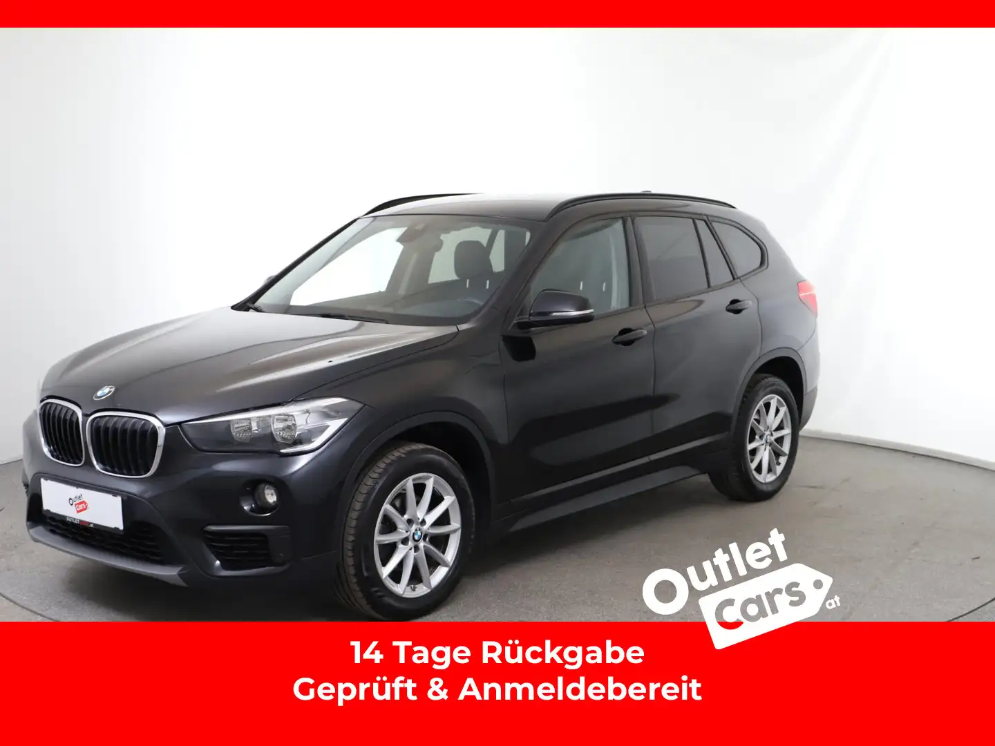 BMW X1 sDrive16d Sport Line Schwarz - 1