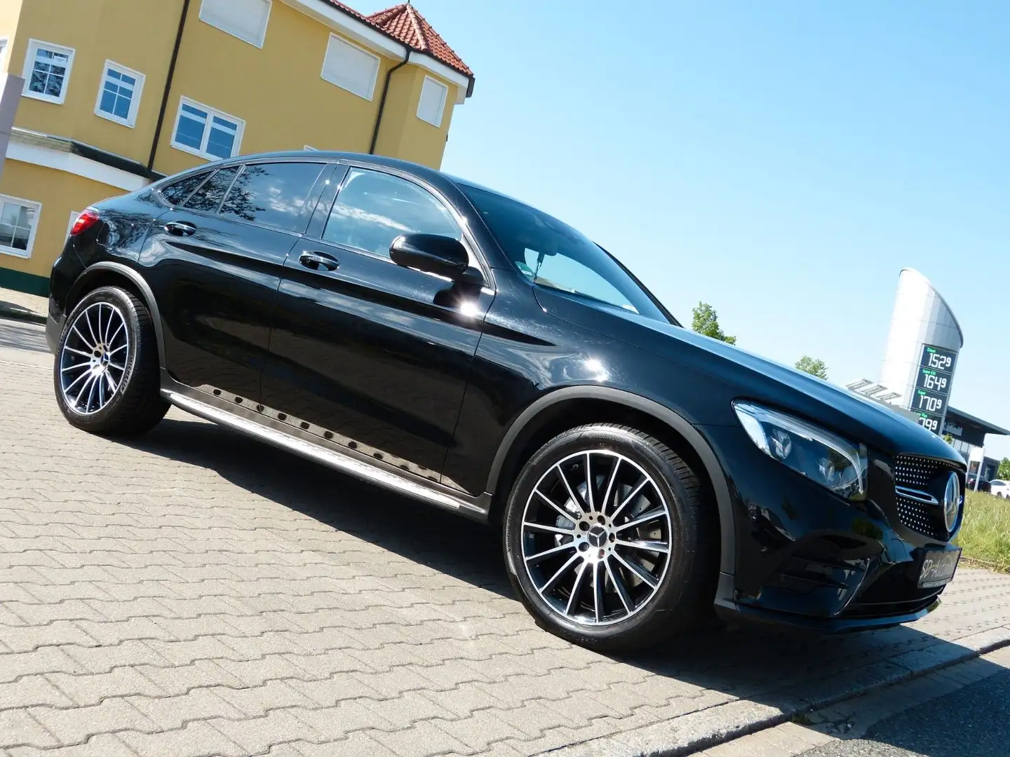 Mercedes-Benz GLC 250 d AMG Coupe Night-Paket *Voll*Voll*Voll* Siyah - 2