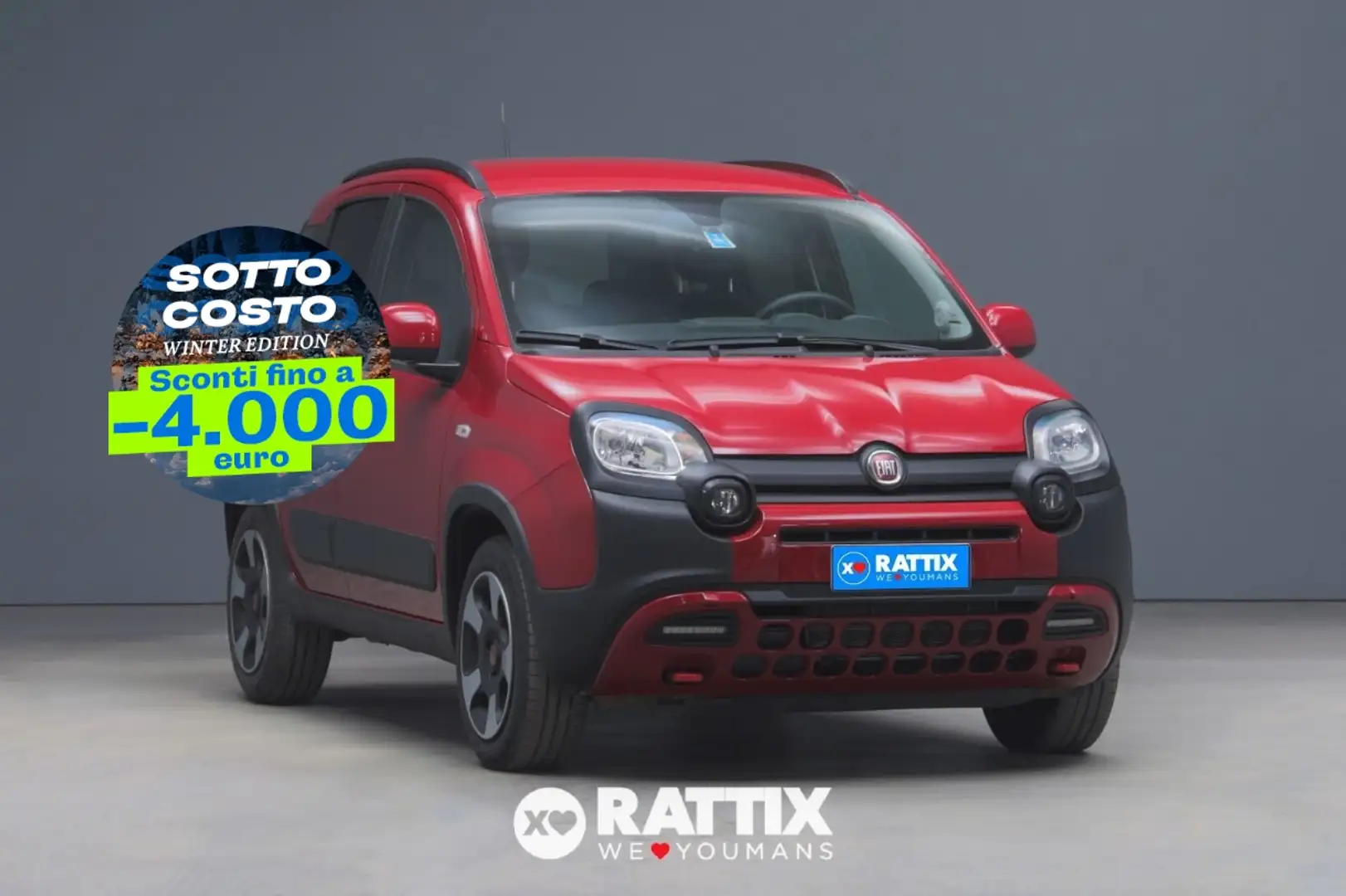 Fiat Panda 1.0 Firefly Hybrid 70CV Cross 5p.ti Rosso - 1