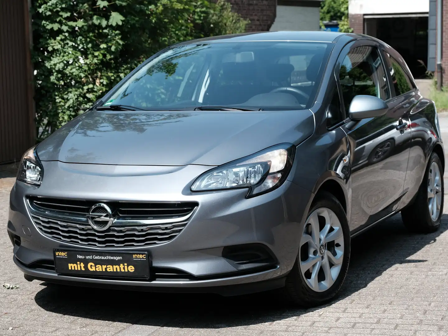 Opel Corsa Edition Klima SHZ LHZ SH Garantie TÜV Neu Grau - 1
