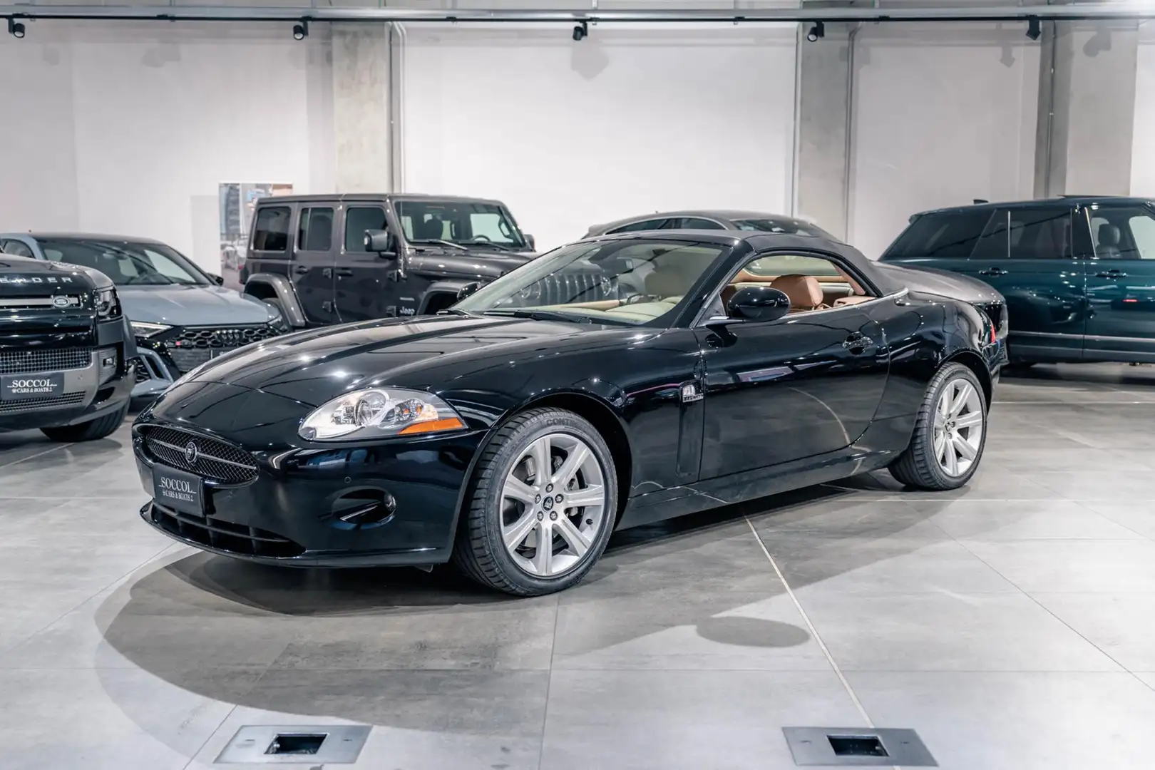 Jaguar XK 3.5 V8 Convertibile*km. CERTIFICATI!!*SOCCOL* Noir - 1