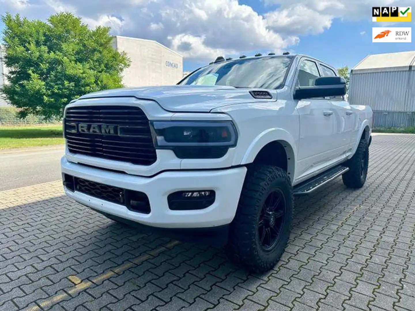 Dodge RAM 2500 Larami 6,4 V8 4x4 Crew Cab LPG onderbouw Blanc - 1
