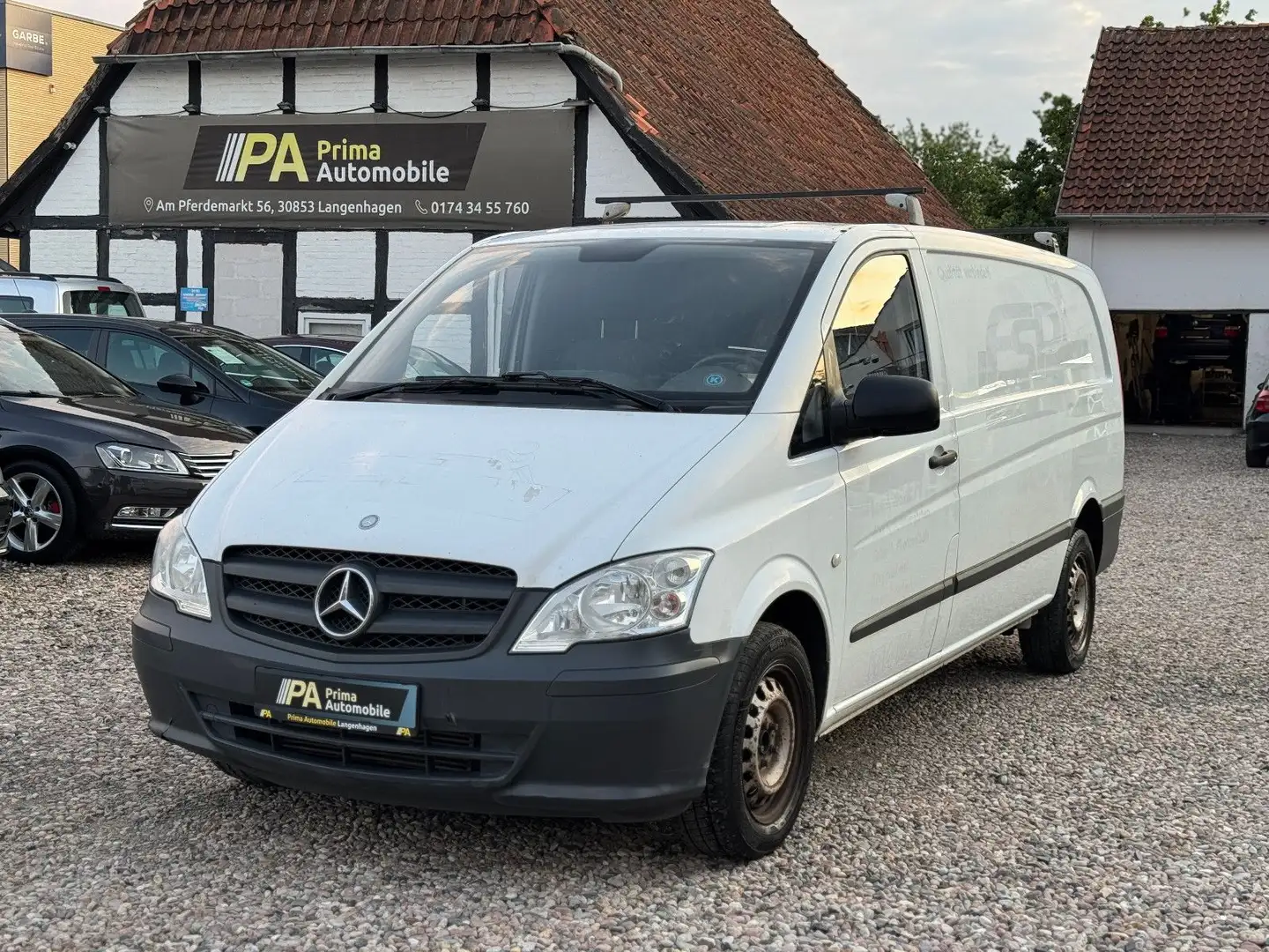 Mercedes-Benz Vito Kasten 113 CDI extralang / 2. Hand SHZ Weiß - 1