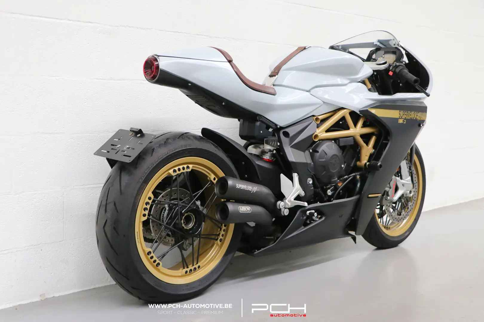 MV Agusta Superveloce 800 S + Racing Kit - 798cc 147cv - 4.836 Kms ! - Gris - 2