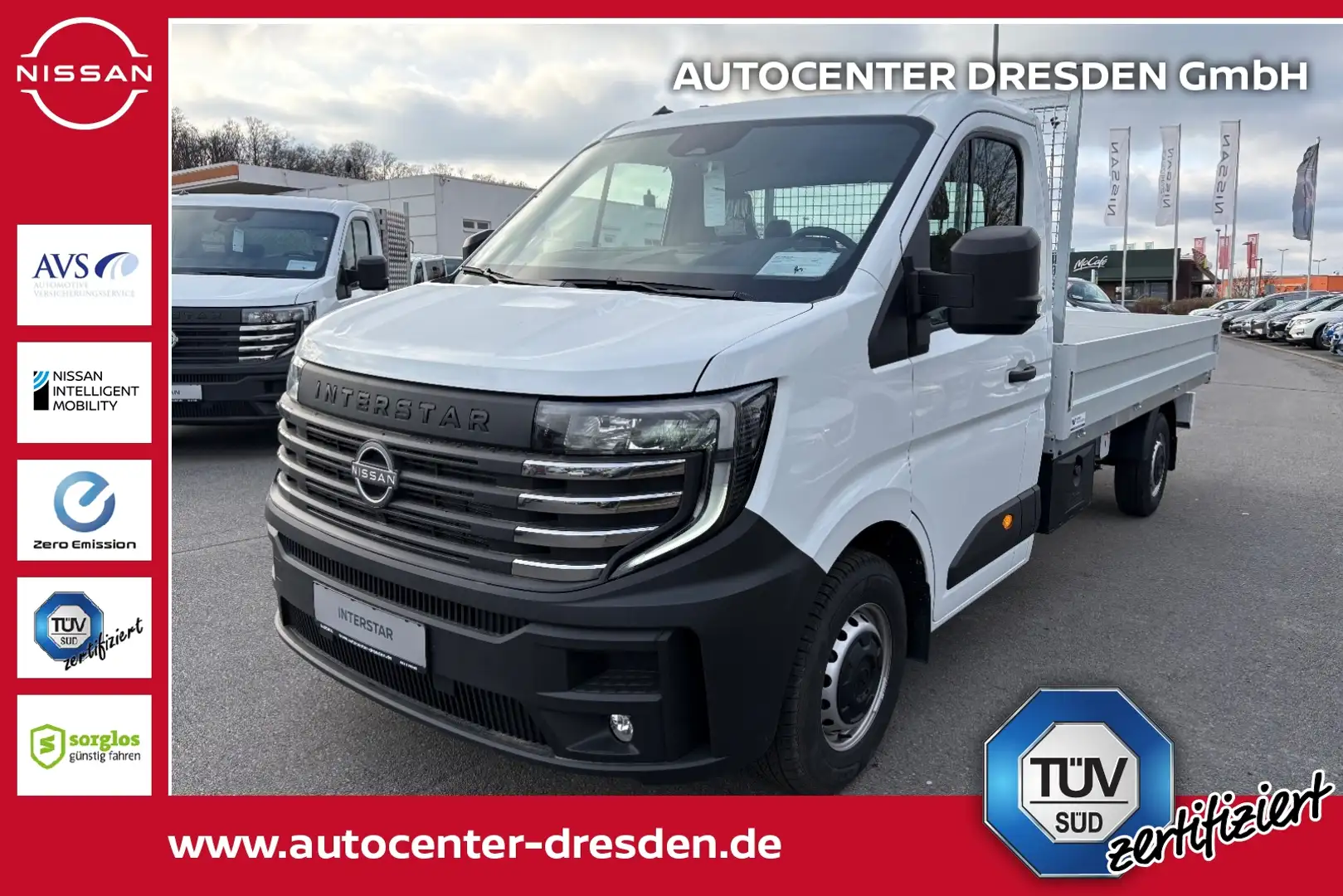 Nissan Interstar Fahrgestell dCi150 L3H1 3.5t FWD N-Conne Weiß - 1