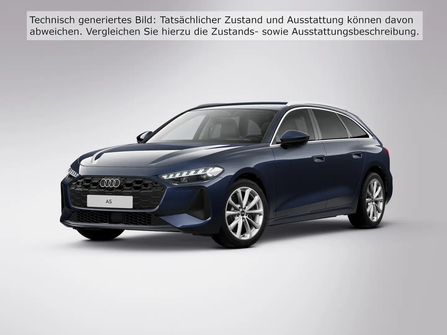 Audi A5 TDI LM18 SPORTSITZE LEDER BuO LED+ Blau - 2