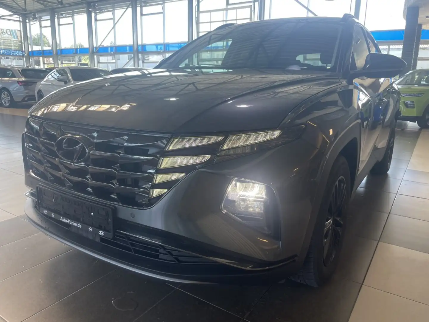 Hyundai TUCSON Prime 4WD dig.Cockpit AHK ACC Leder Krell Grau - 1