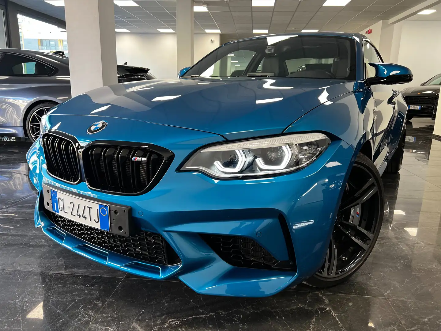 BMW M2 Coupé Competition H/K - MANUALE / RISC. Blu/Azzurro - 1