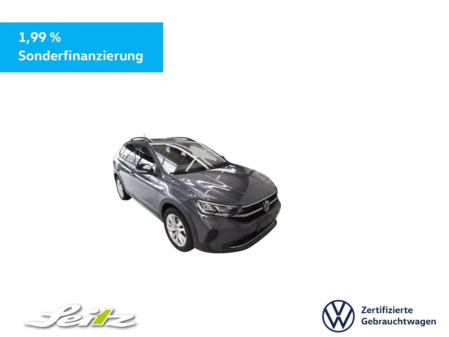 Volkswagen Taigo 1.0 TSI Goal *LED*NAVI*PARKSENSOR* Grau - 1