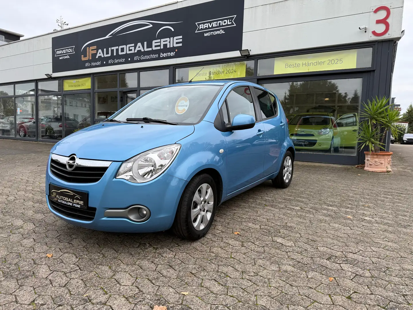 Opel Agila Edition"1.HAND"Klima"12MonateGarantie" Blau - 1