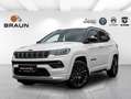 Jeep Compass PHEV 'S' 4Xe Leder/Panorama/Navi Blanc - thumbnail 1