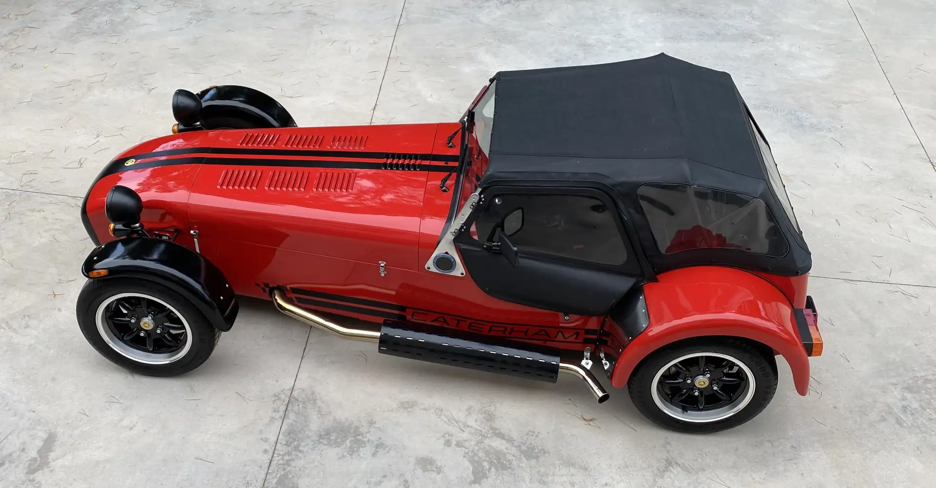 Caterham Super 7 K-Series 1.8 Červená - 1