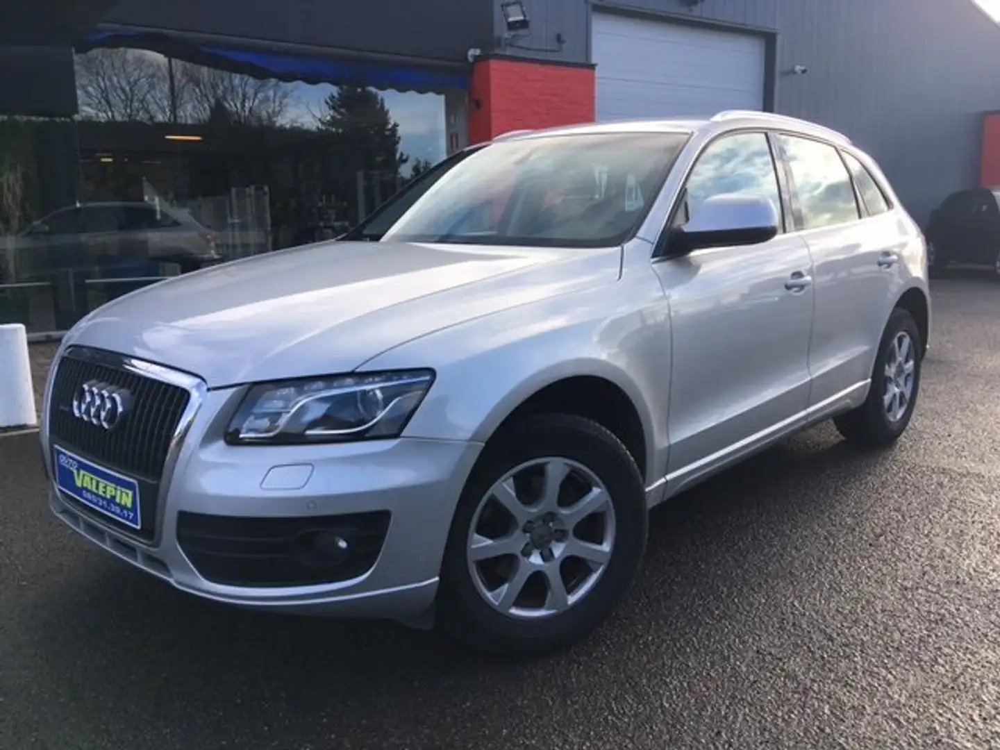 Audi Q5 2.0 TDi 163cv Quattro S-Tronic GPS/CUIR/BT/XENON Gris - 1