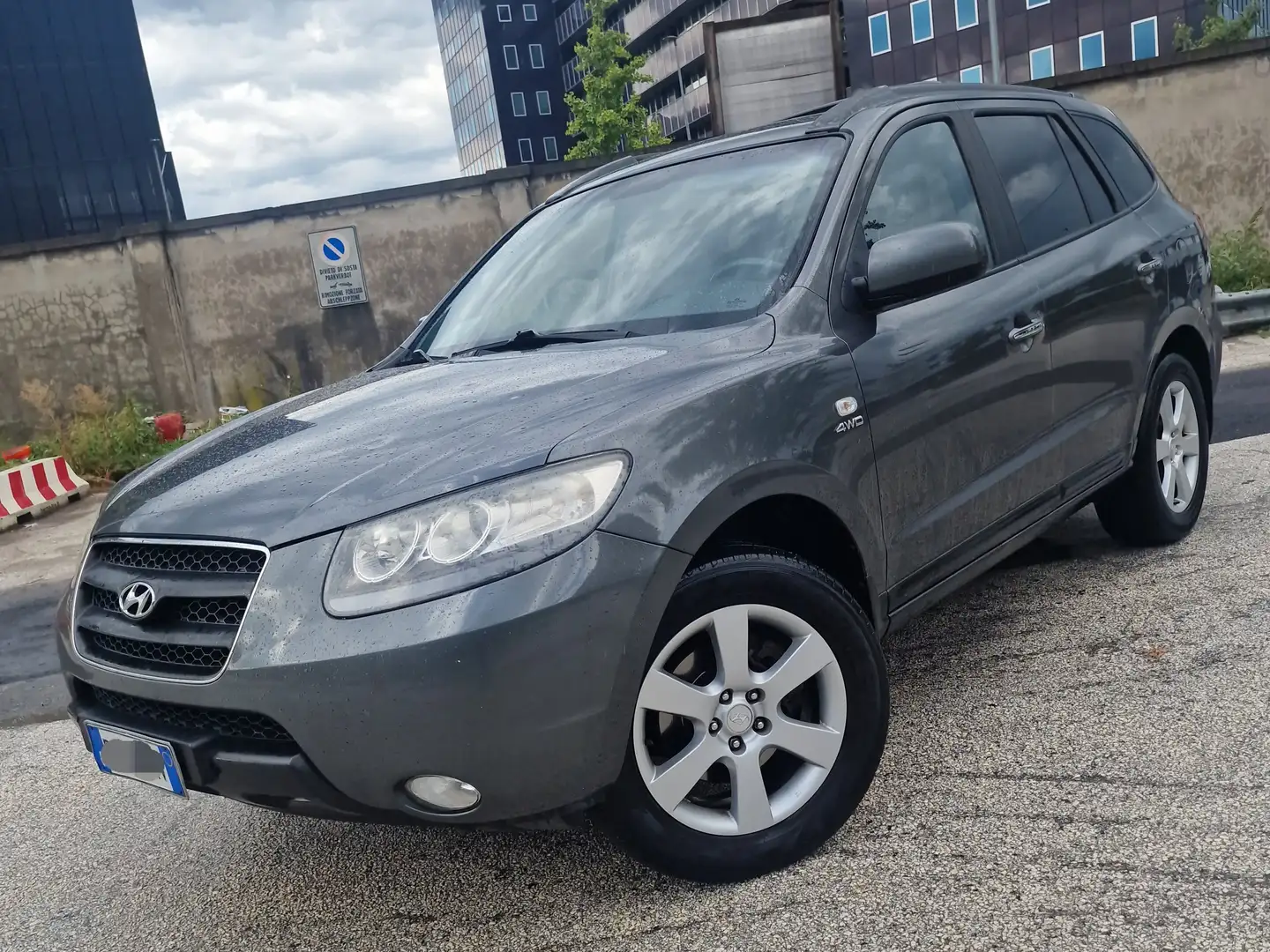 Hyundai SANTA FE Santa Fe II 2006 2.2 crdi vgt Dynamic 5p Grau - 1