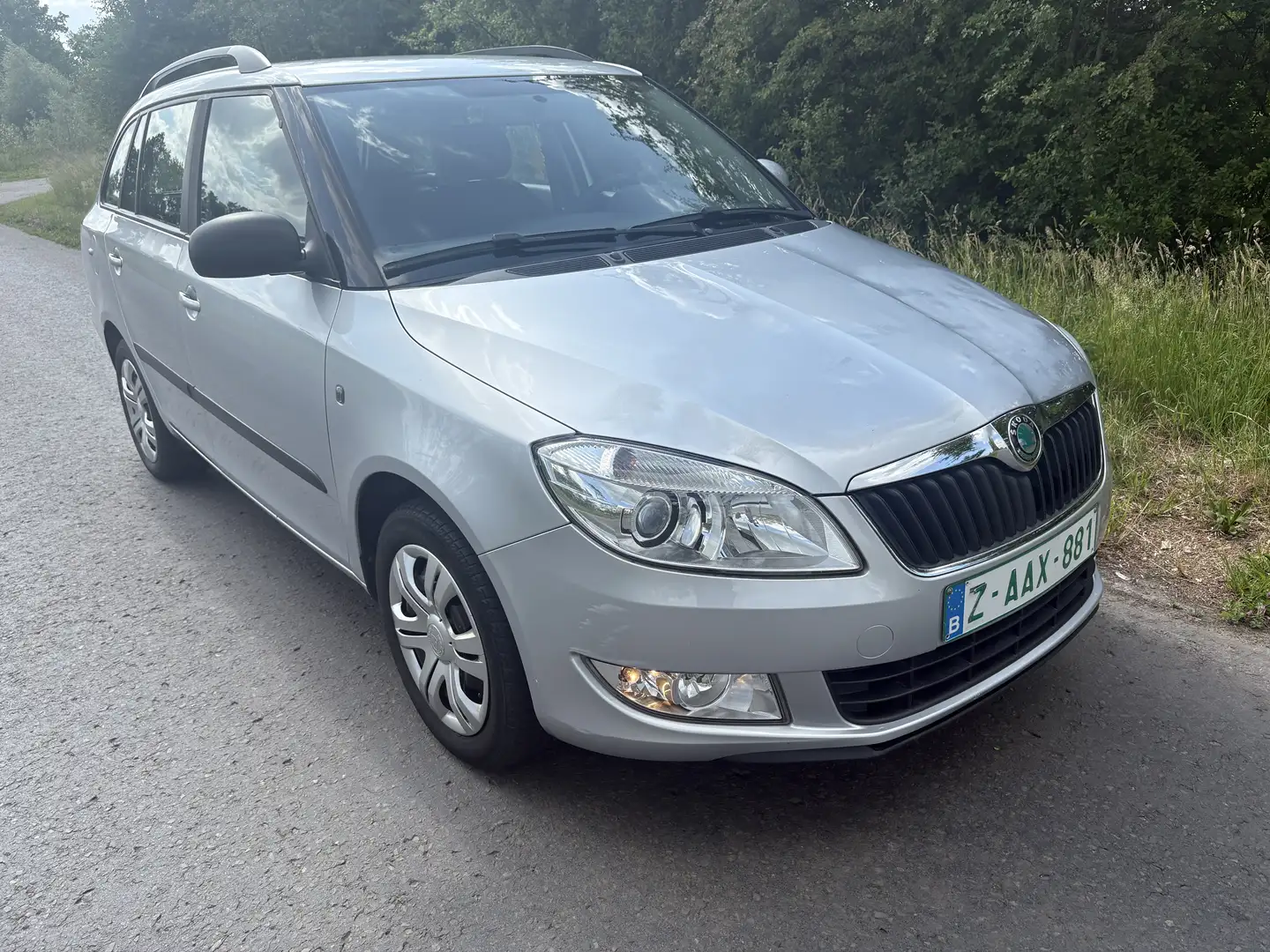 Skoda Fabia SW 1.2 CR TDi Ambiente DPF Zilver - 2