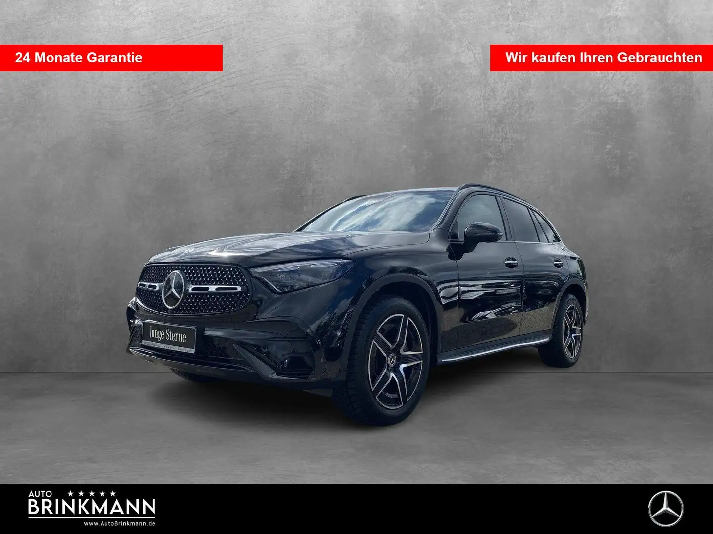 Mercedes-Benz GLC 220 GLC 220 d 4M AMGLine/Pano/DigitalLight/AHK/EasyP Zwart - 1