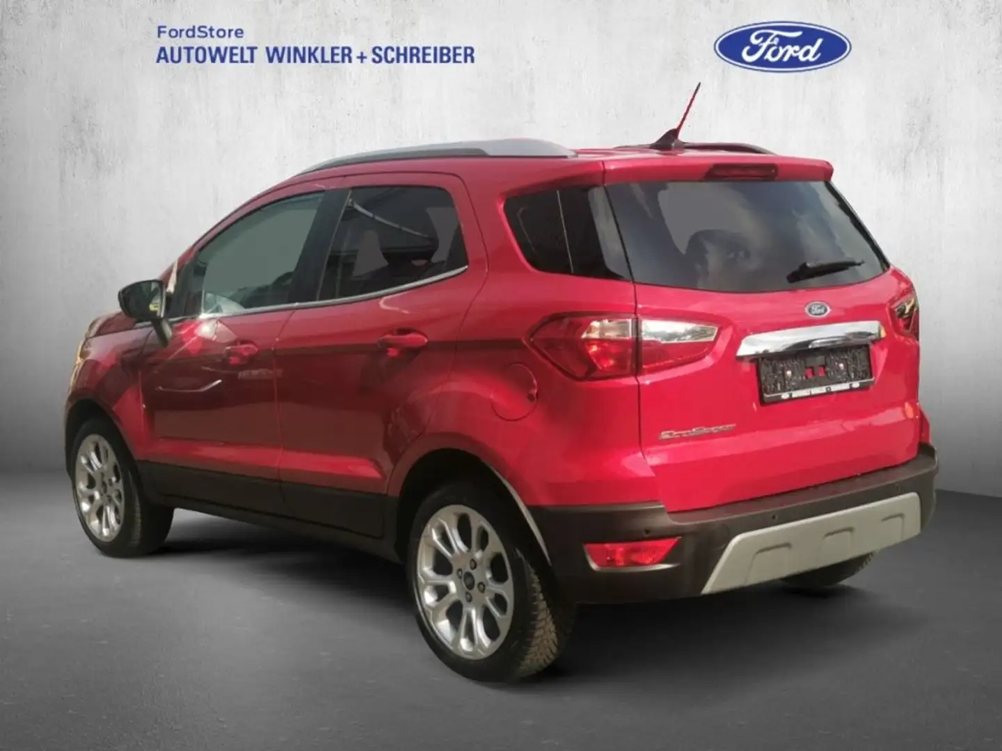 Ford EcoSport 1.0 EcoBoost TITANIUM Rouge - 2