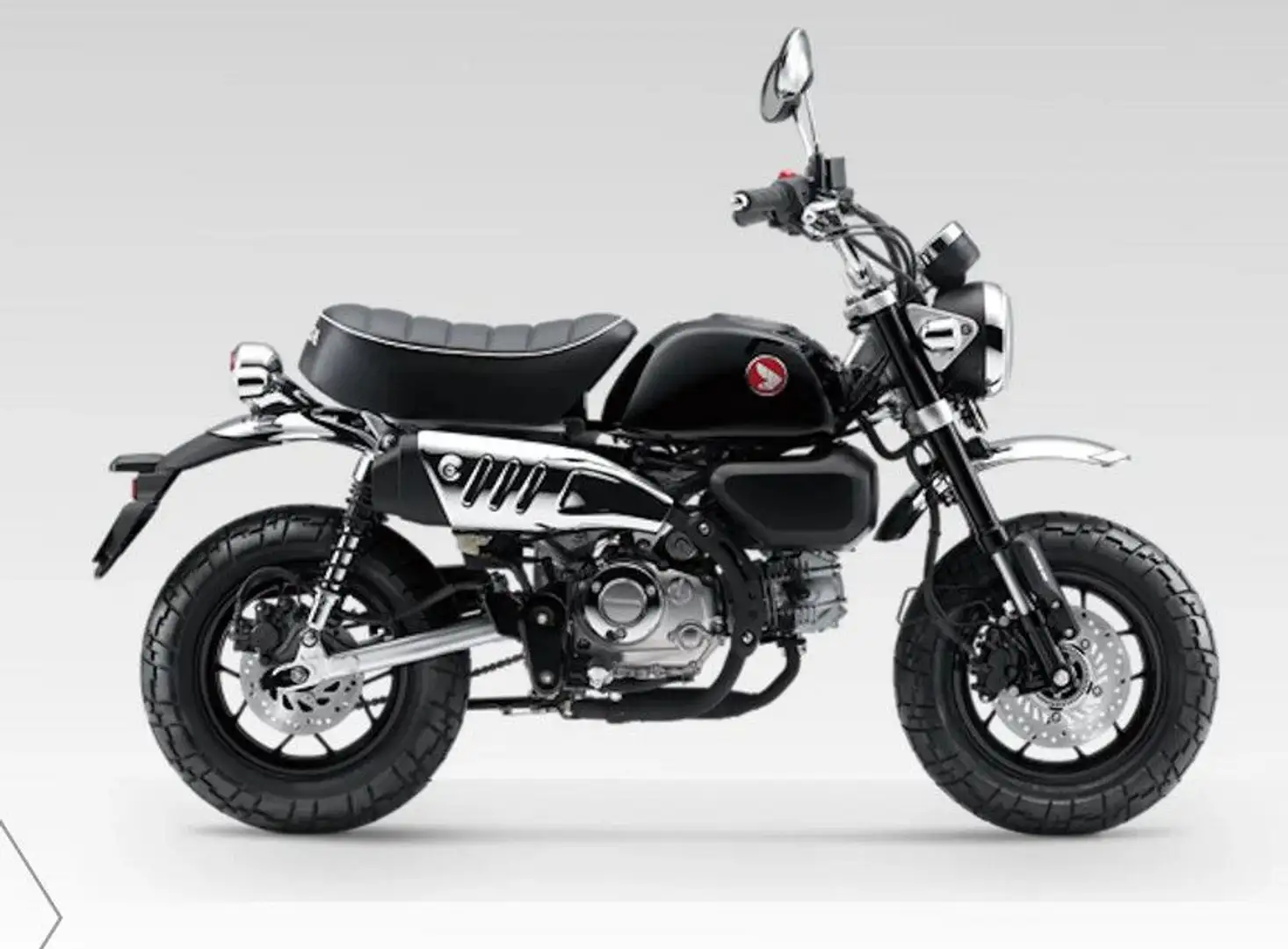 Honda Monkey 125 Z125MA)  2025 #bis 6 Jahre Garantie Negro - 1