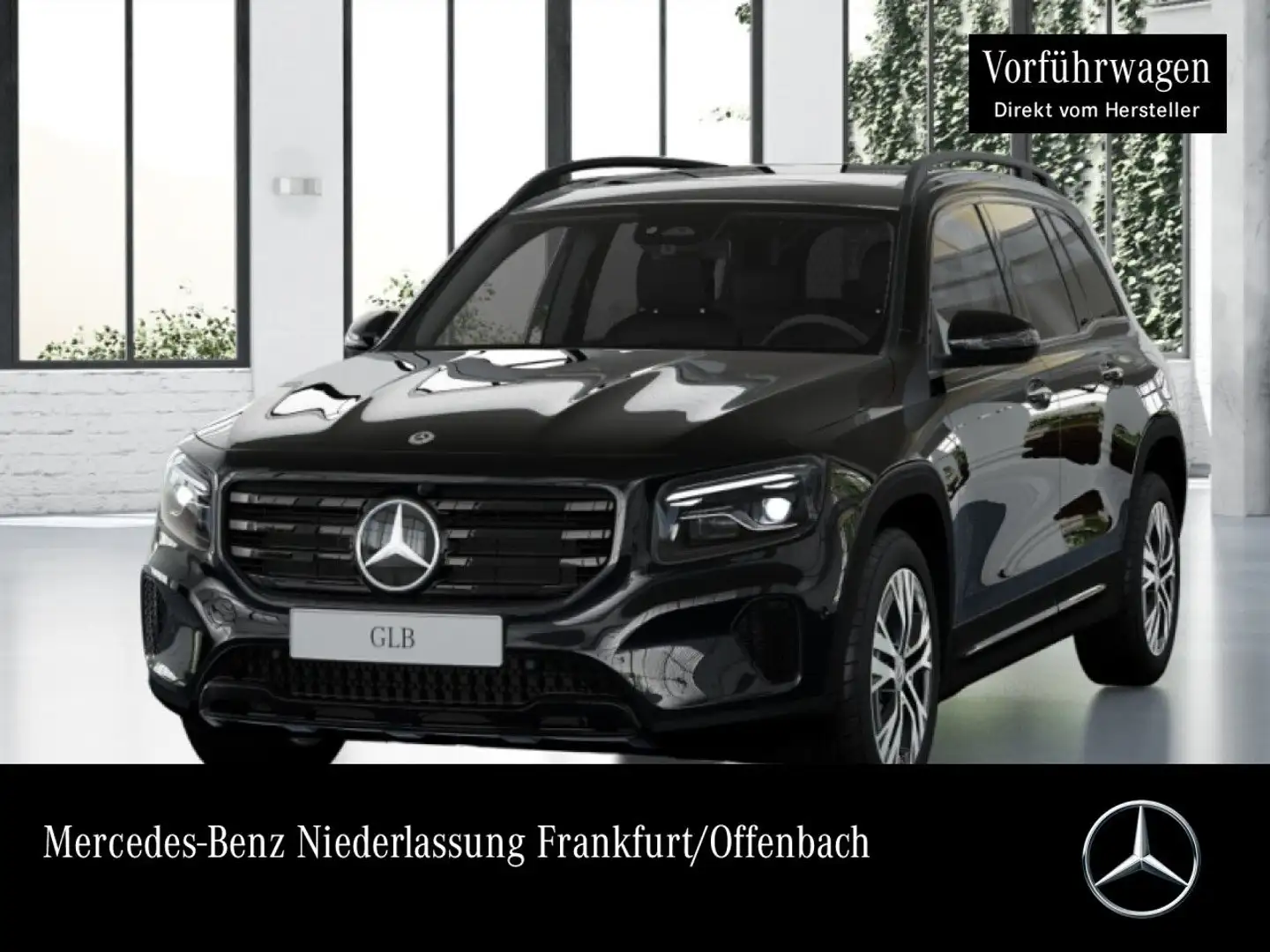 Mercedes-Benz GLB 200 PROGRESSIVE+NIGHT+PANO+360°+MULTIBEAM+7G Noir - 1