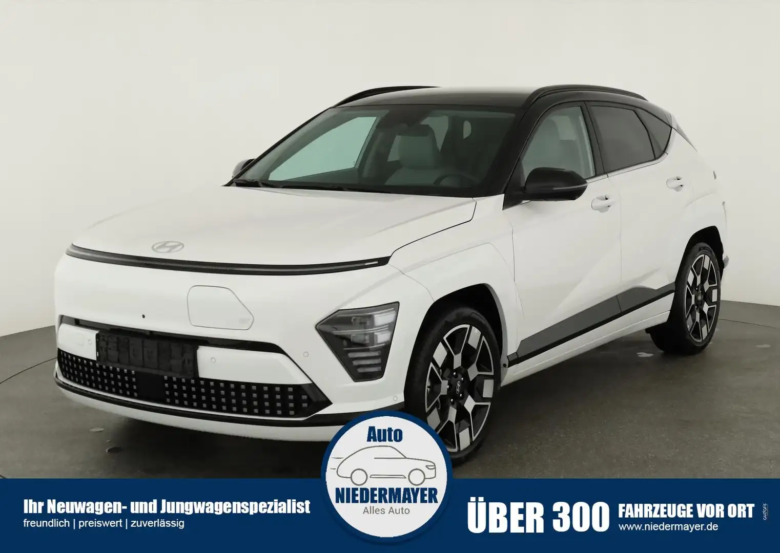 Hyundai KONA EV Prime 65,4 kWh, Leder, BOSE, 360 Kamera, Sitzbe Bianco - 1