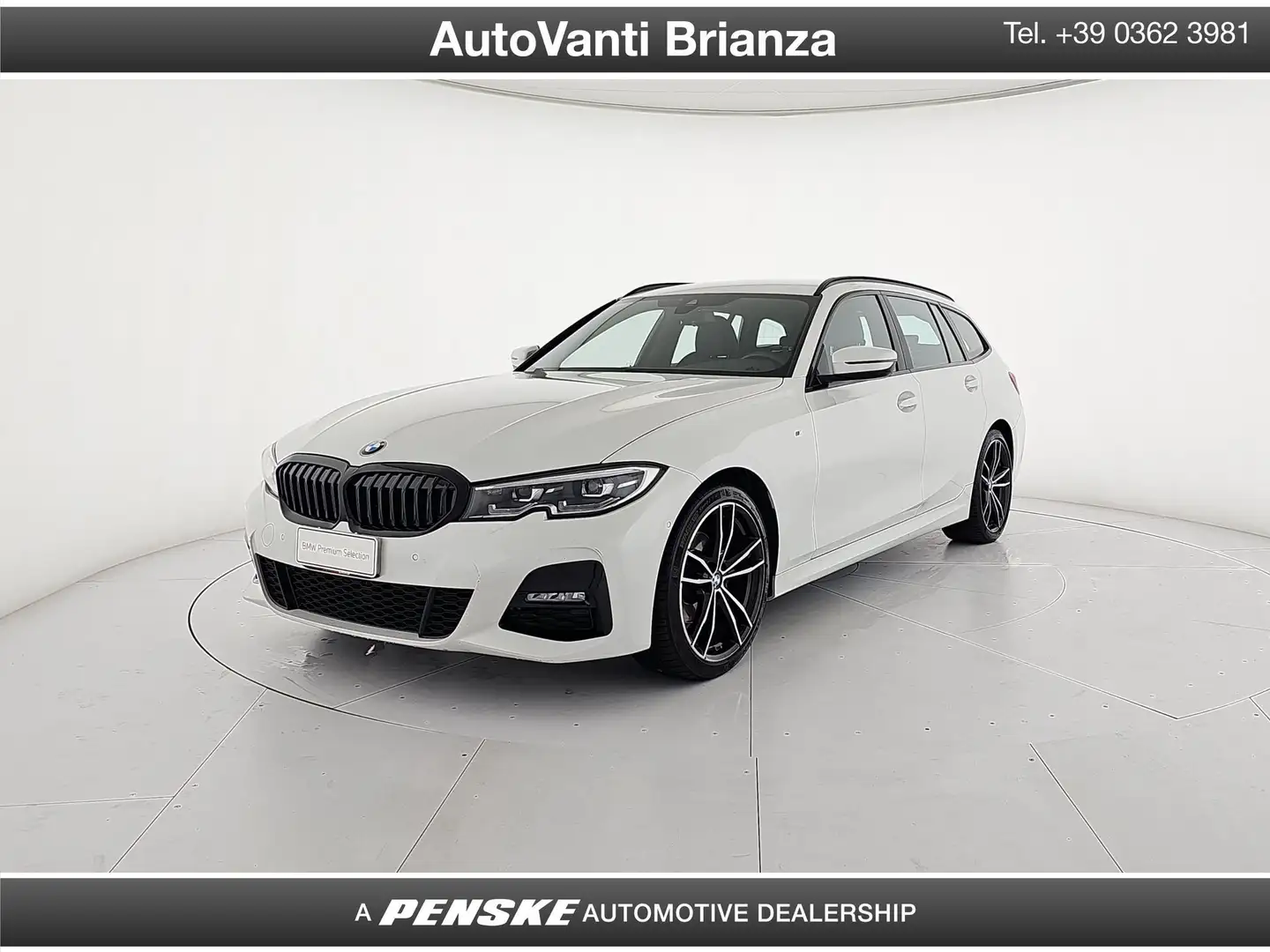 BMW 320 320d 48V xDrive Touring Msport Bianco - 1