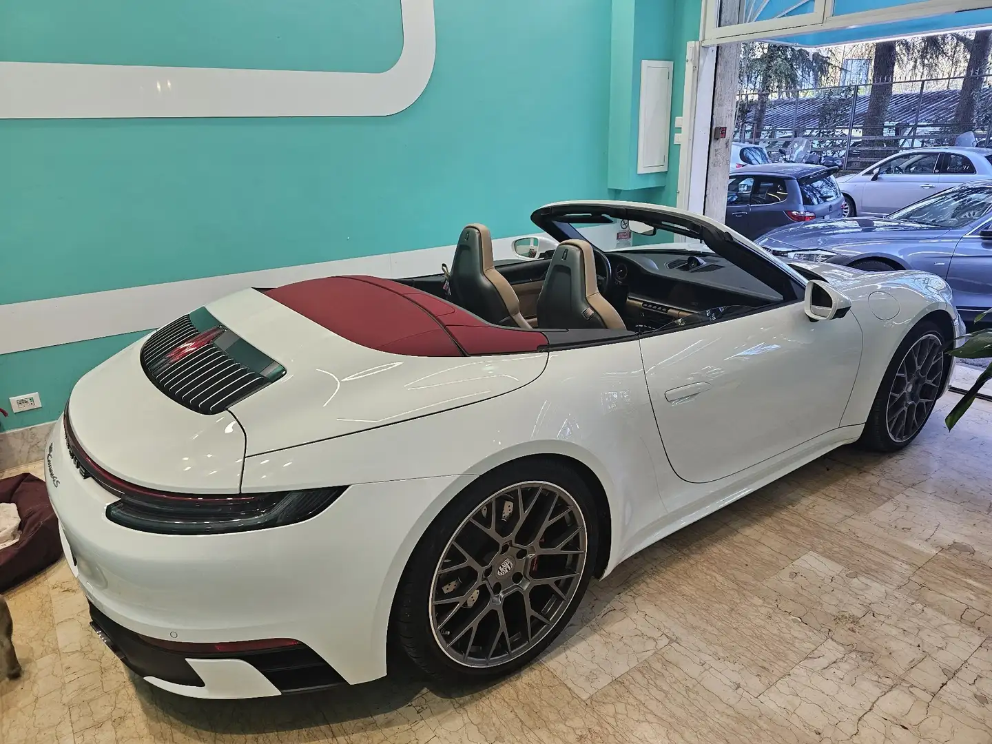 Porsche 992 911 Cabrio 4S Bianco - 1